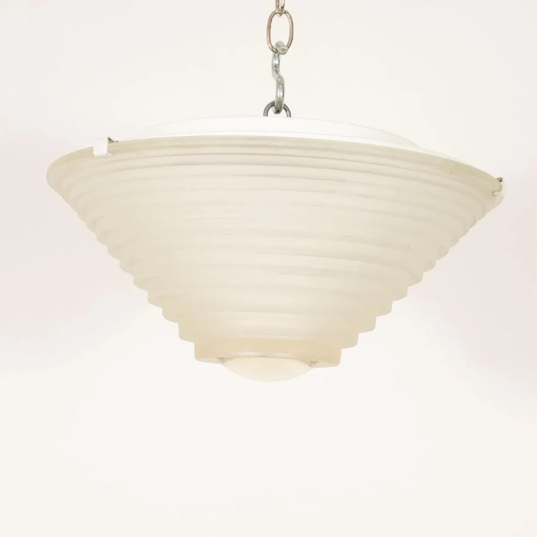 Deco Inspired Frosted Glass Flush Mount by Artemide - 2