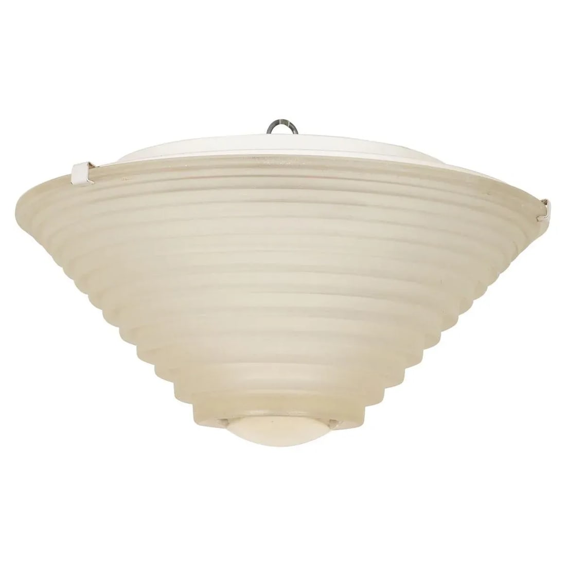 Deco Inspired Frosted Glass Flush Mount by Artemide - 9