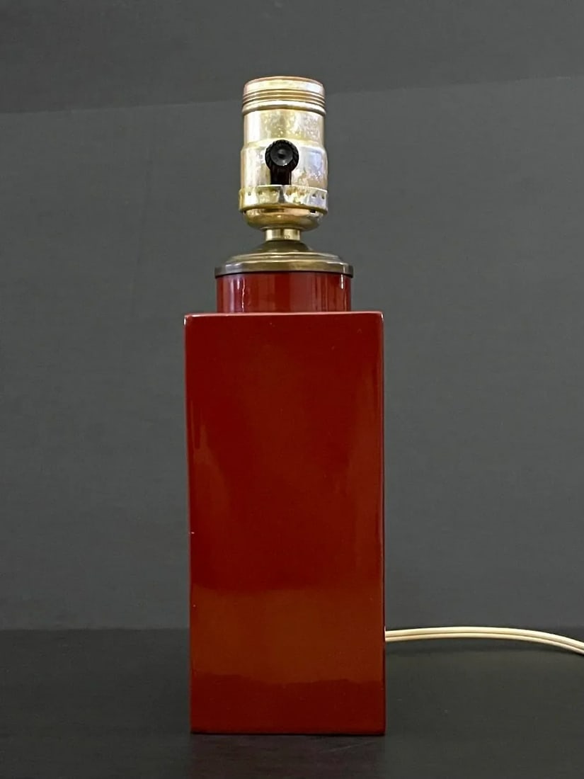 Gio Ponti for Richard Ginori Ceramic Vase Table Lamp Italy, 1950s - 3