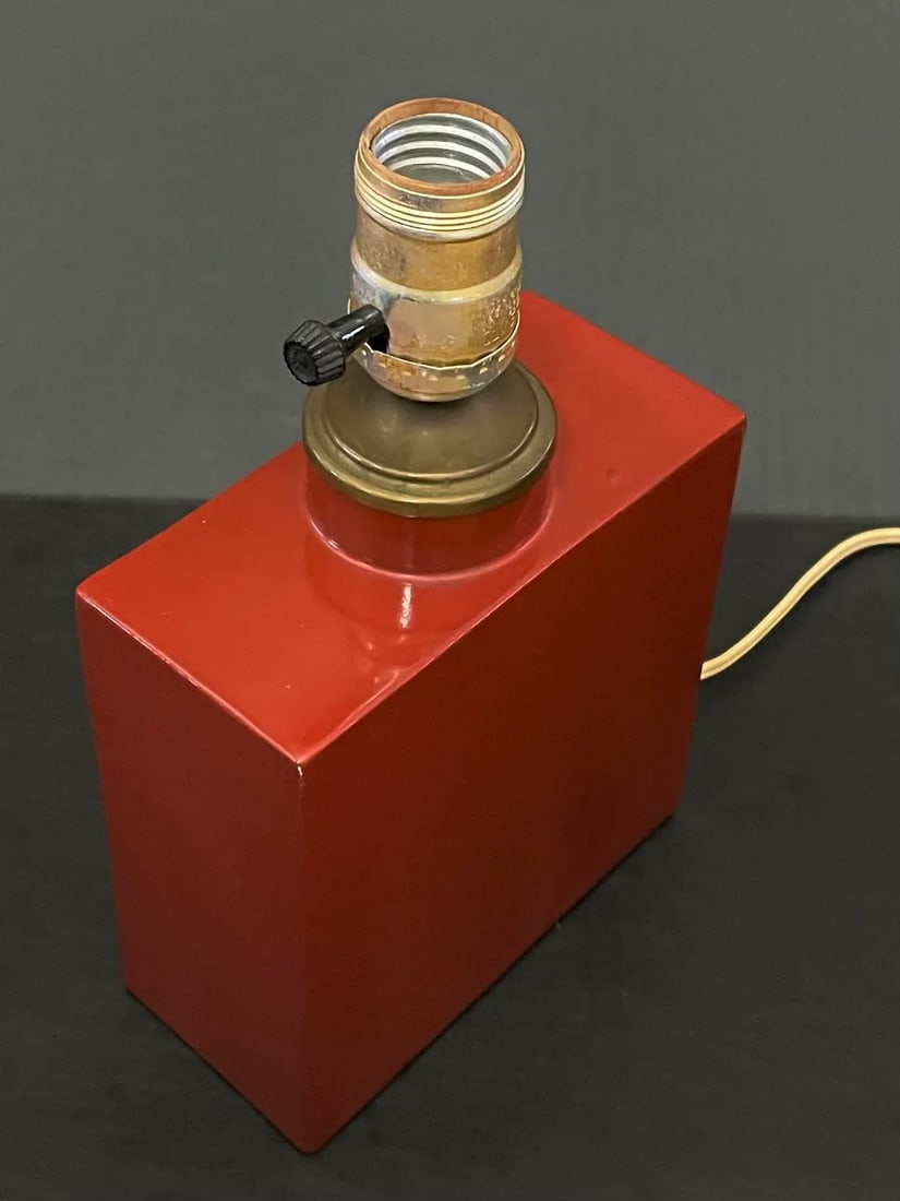 Gio Ponti for Richard Ginori Ceramic Vase Table Lamp Italy, 1950s - 4