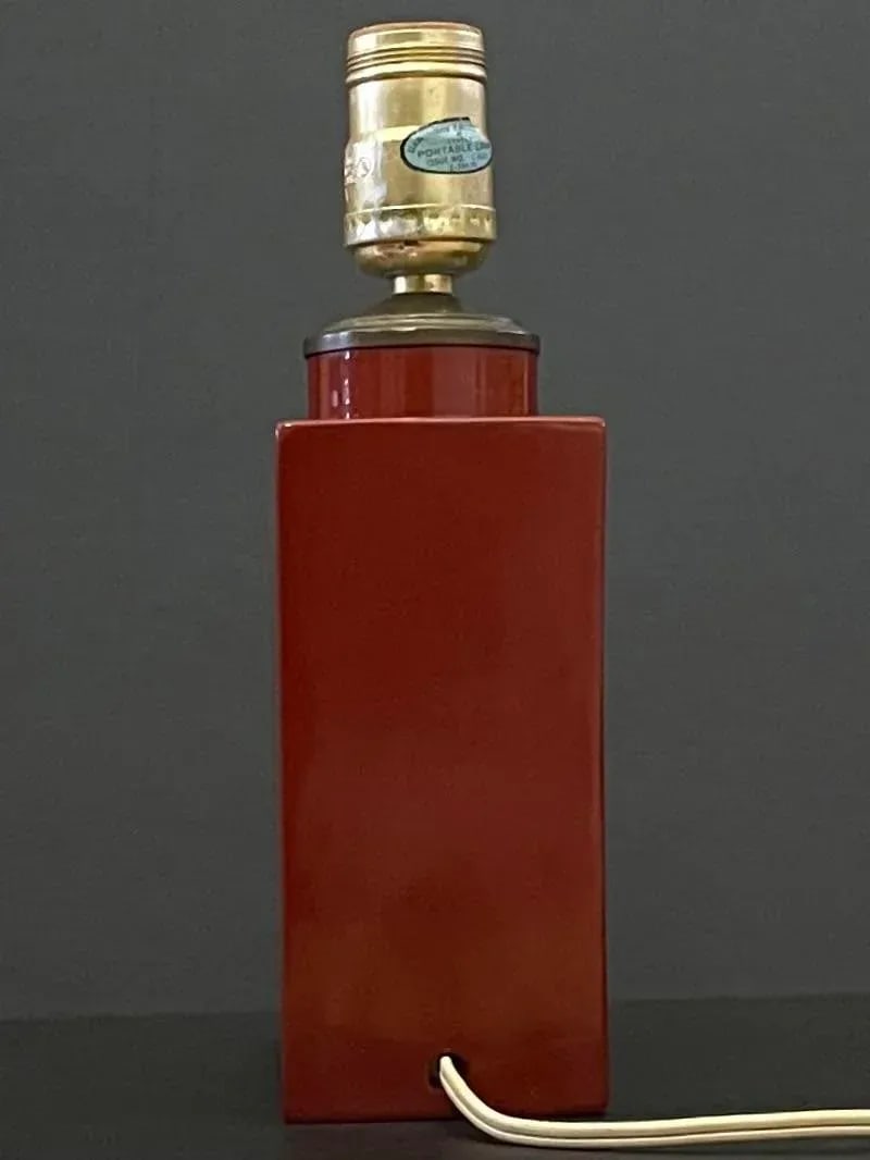 Gio Ponti for Richard Ginori Ceramic Vase Table Lamp Italy, 1950s - 6