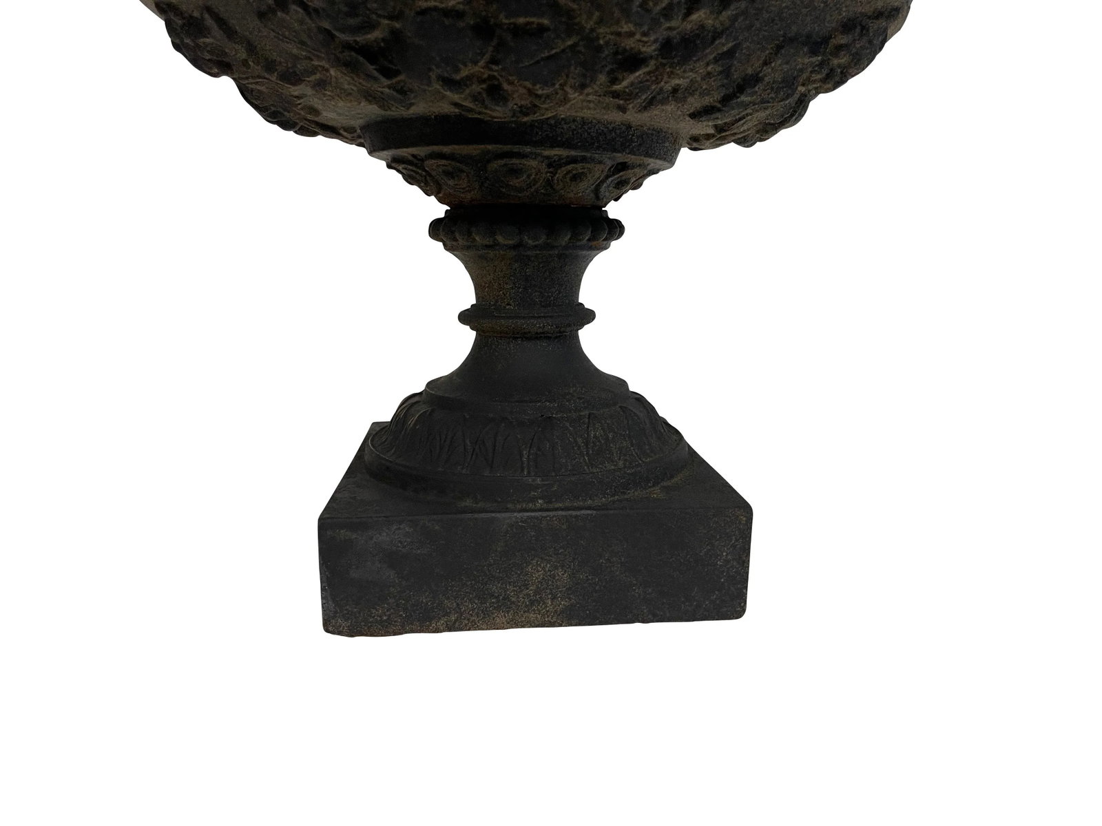 Late 19th Century Victorian Black Cast Iron Jardiniere - 2