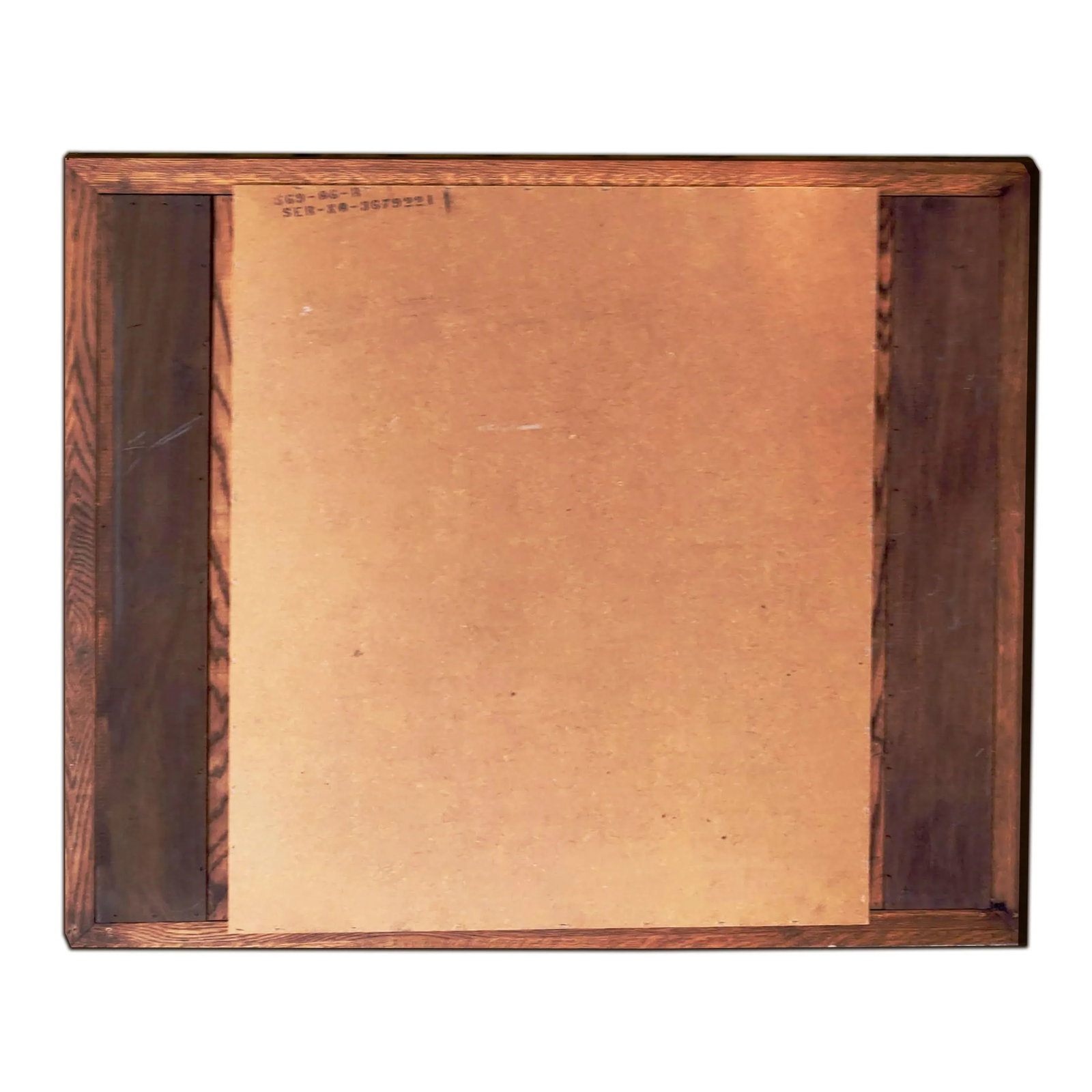 Monumental Mid-Century Modern Russel White for Conant Ball Solid Maple Framed Wall Mirror - 12