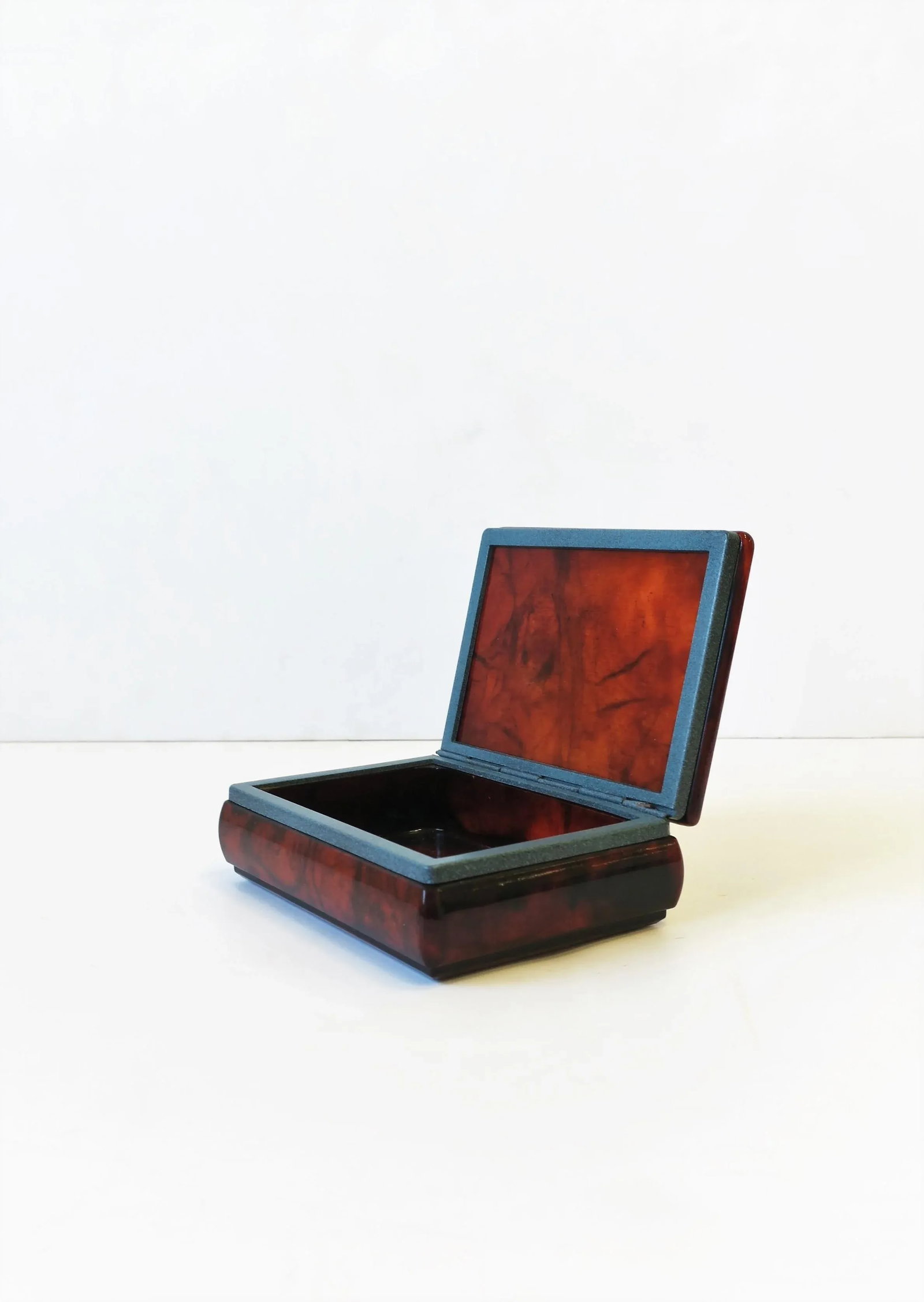 Italian Alabaster Marble Jewelry Box - 7