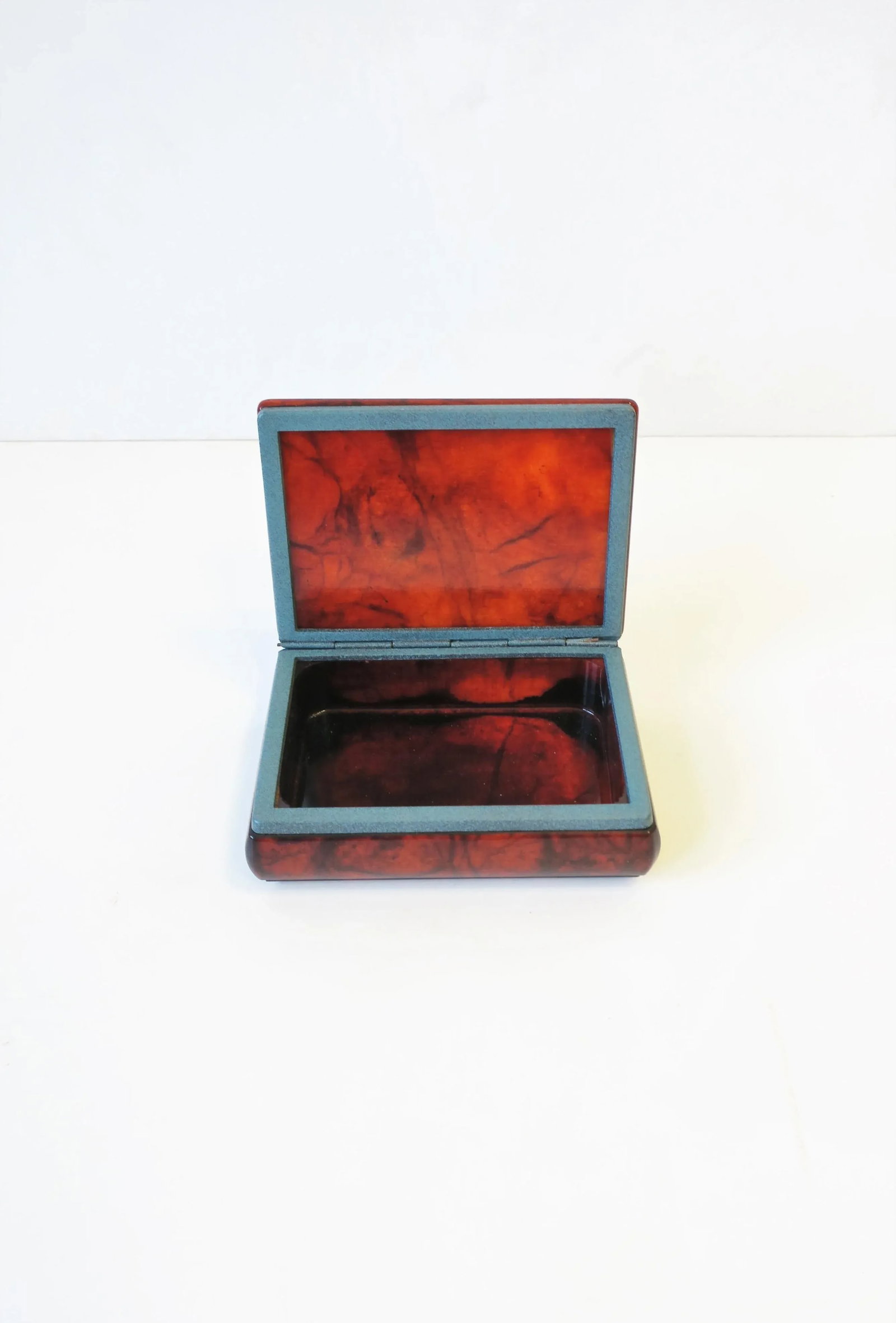 Italian Alabaster Marble Jewelry Box - 8