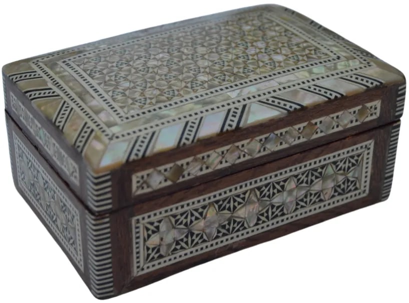 Mid 20th Century Mother-Of-Pearl Inlaid Moorish Box - 5