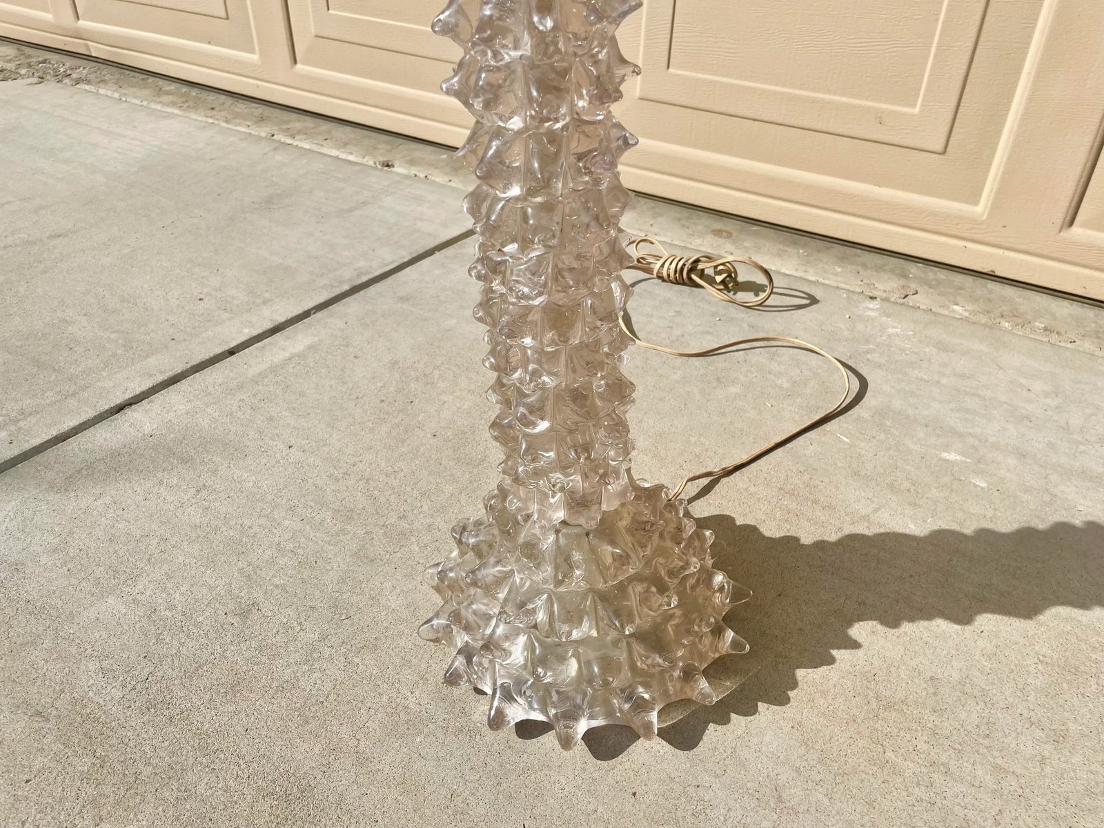 Vintage 1960s Murano Table Lamp by Barovier - 5