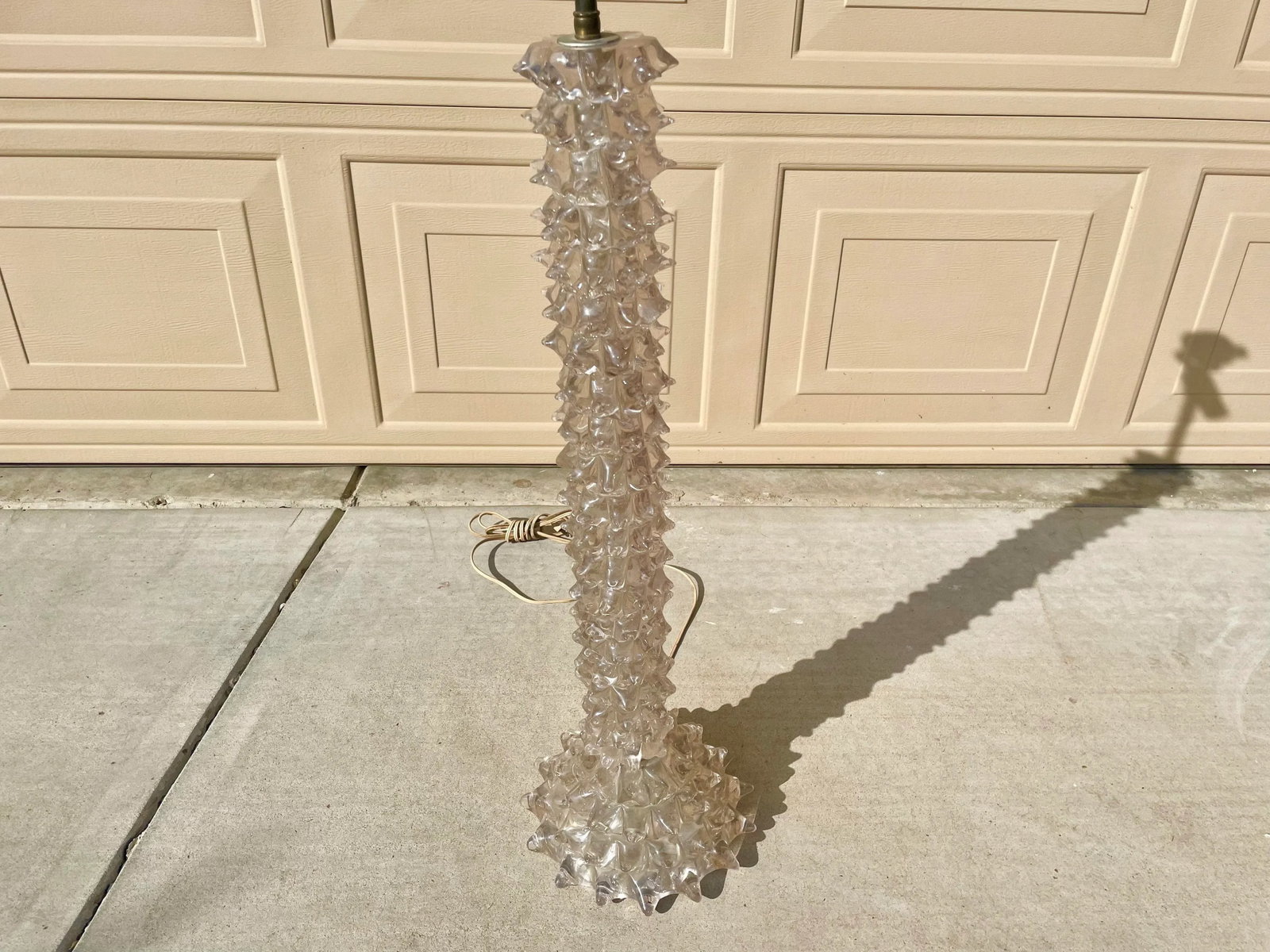 Vintage 1960s Murano Table Lamp by Barovier - 6