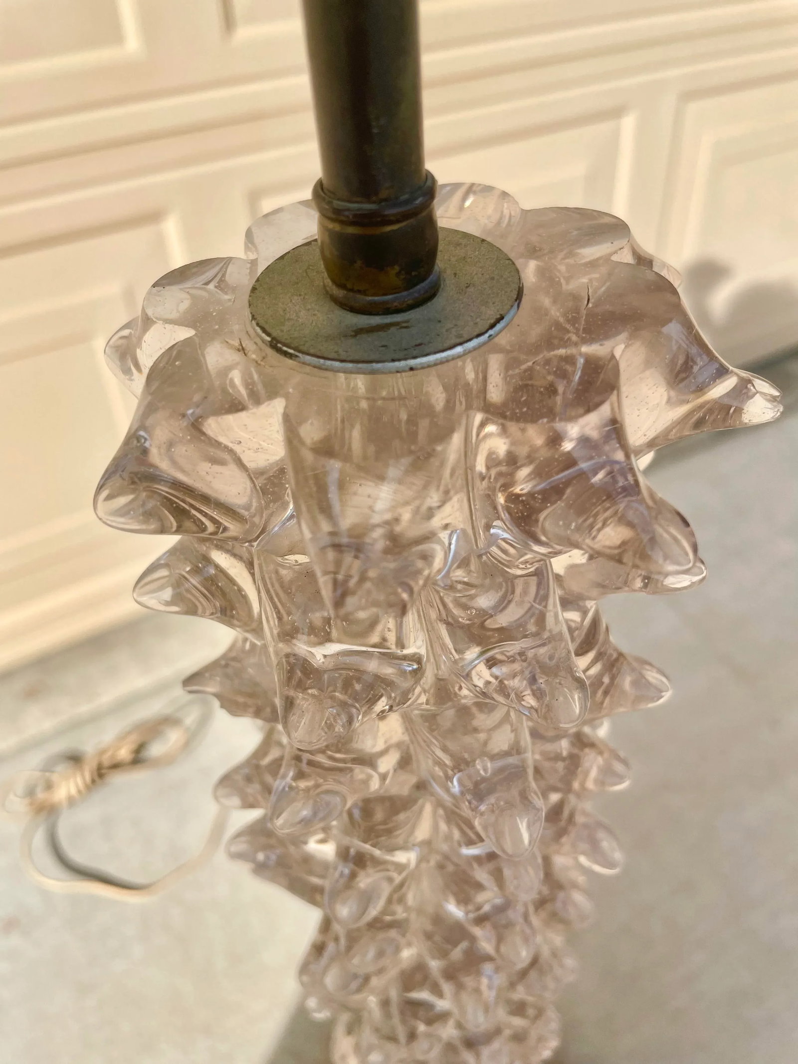 Vintage 1960s Murano Table Lamp by Barovier - 7