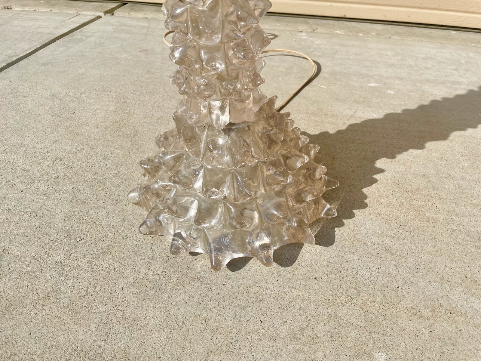 Vintage 1960s Murano Table Lamp by Barovier - 8