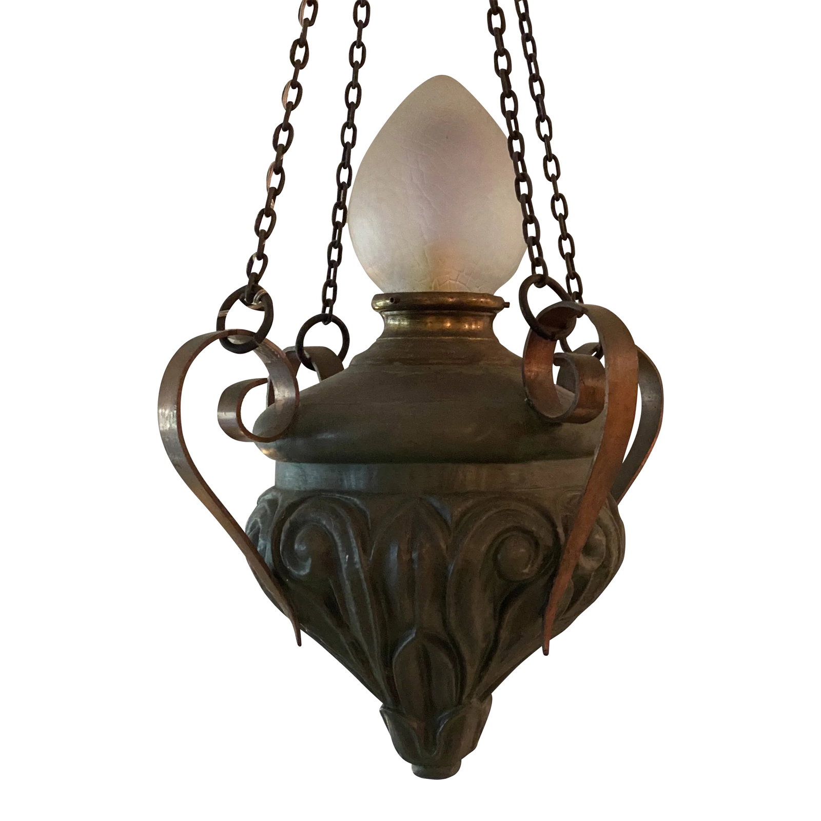 Early 20th Century Neoclassic Pendant Light Fixture (1 of 7)
