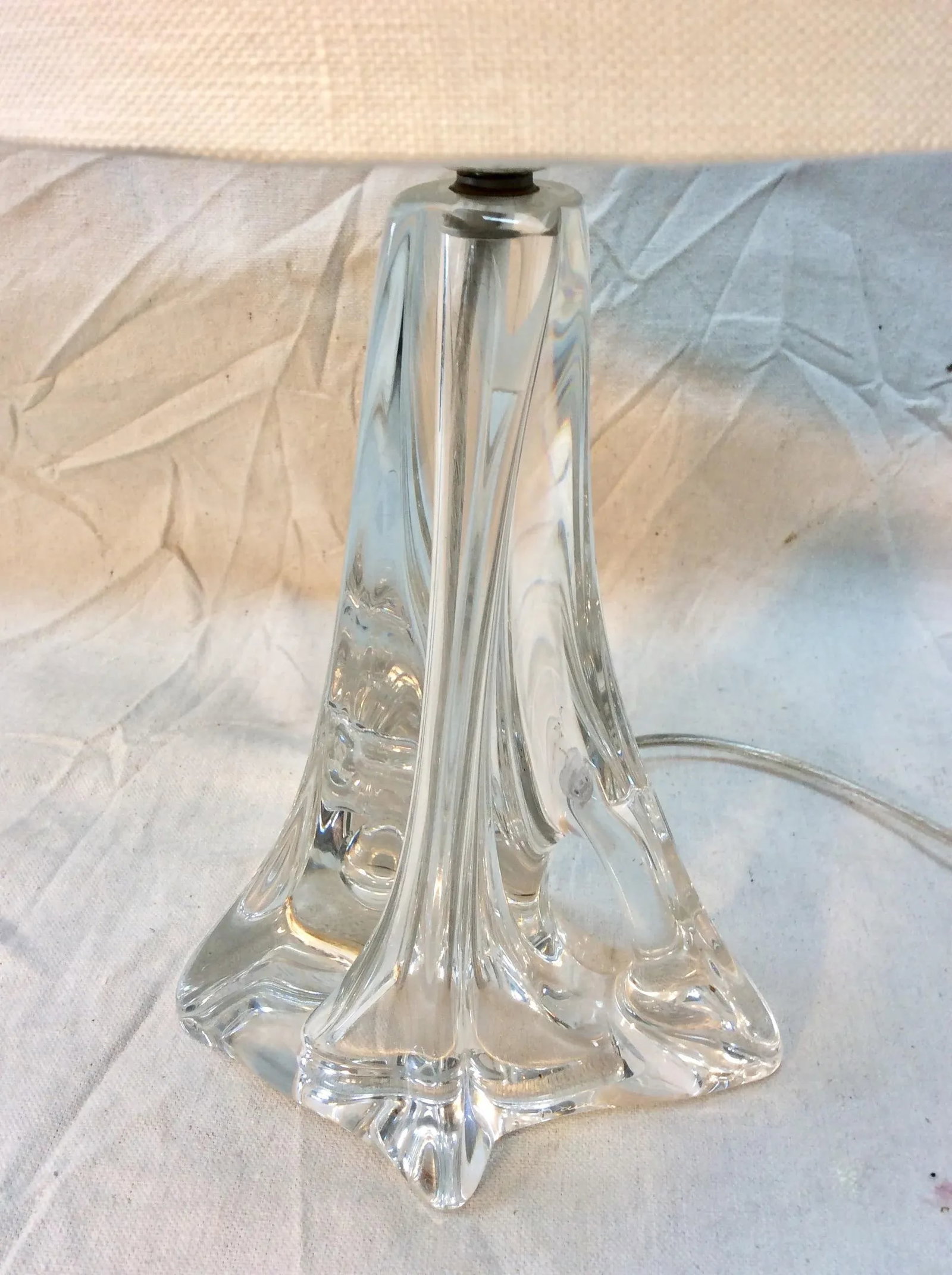 Mid 20th Century French Art Glass Table Lamp - 5