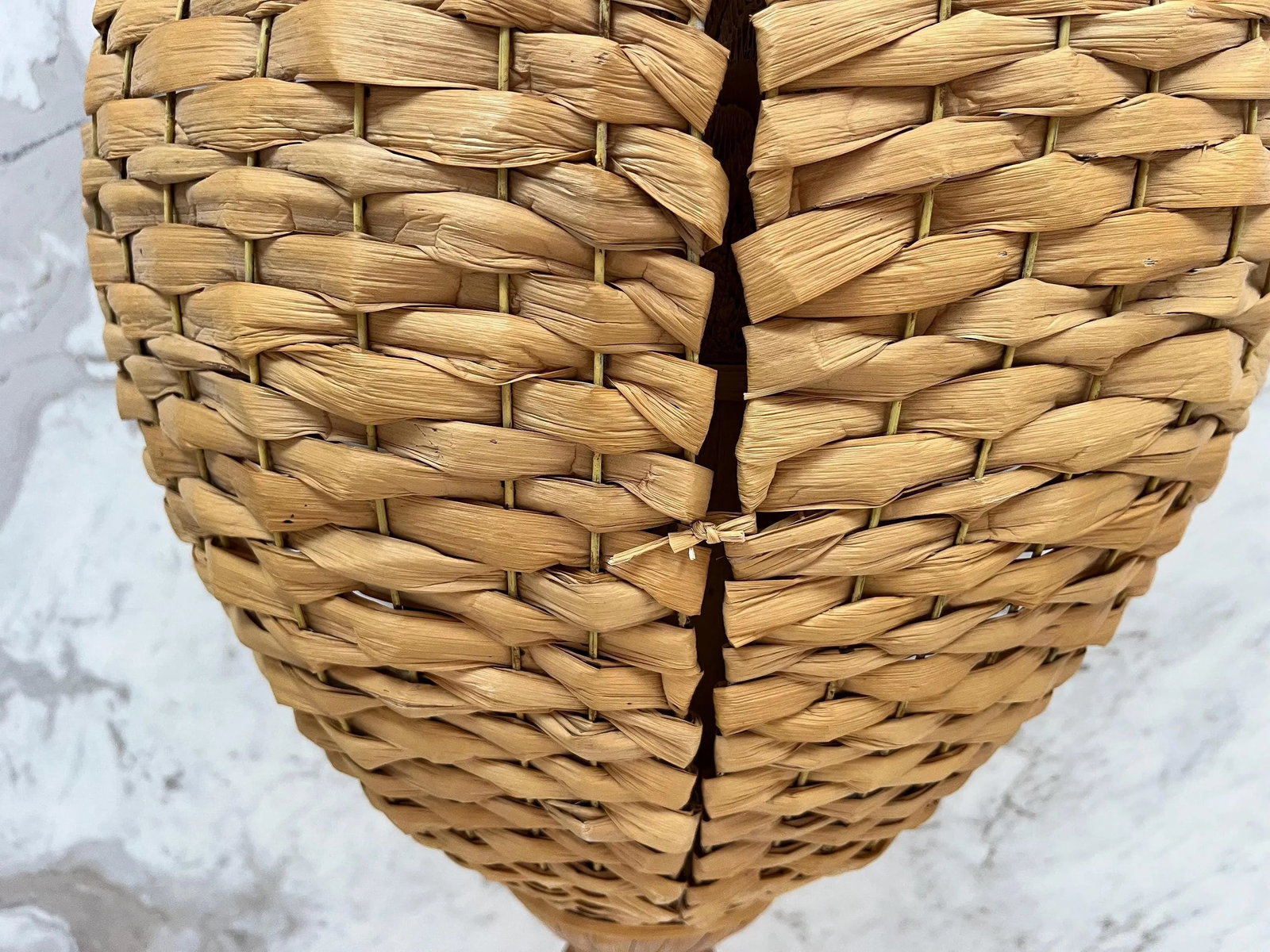 Giant 1970s Wicker Beetle - 6