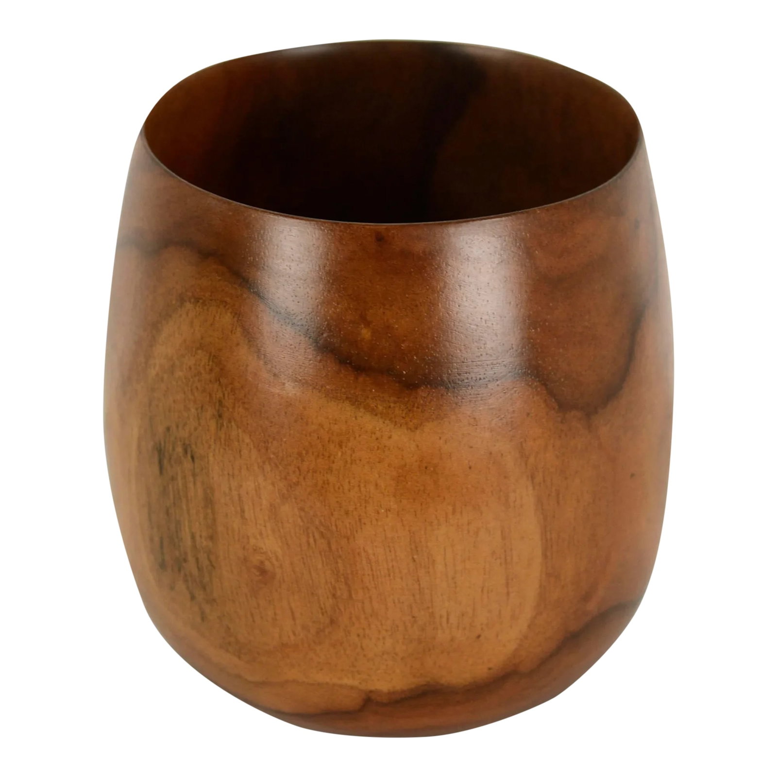 Hawaiian Hand Turned Wood Milo Bowl Vessel by Joseph Mathieu Hawaii: Hawaiian Hand Turned Wood Milo Bowl Vessel by Joseph Mathieu Hawaii One-of-a-kind hand turned wood bowl, hand made from Hawaiian milo wood, by Big Island wood craftsman Joseph Mathieu (American, b.20t