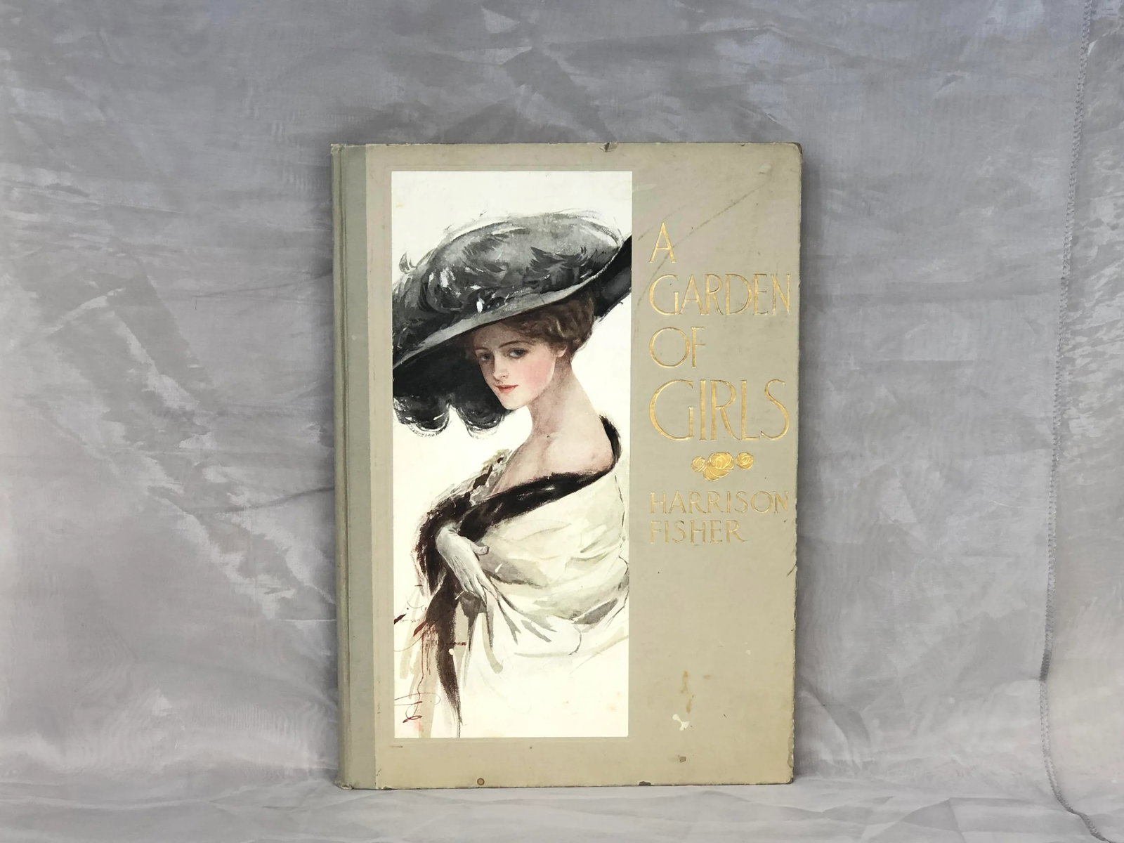 Antique Harrison Fisher Art Print Coffee Table Book - 13