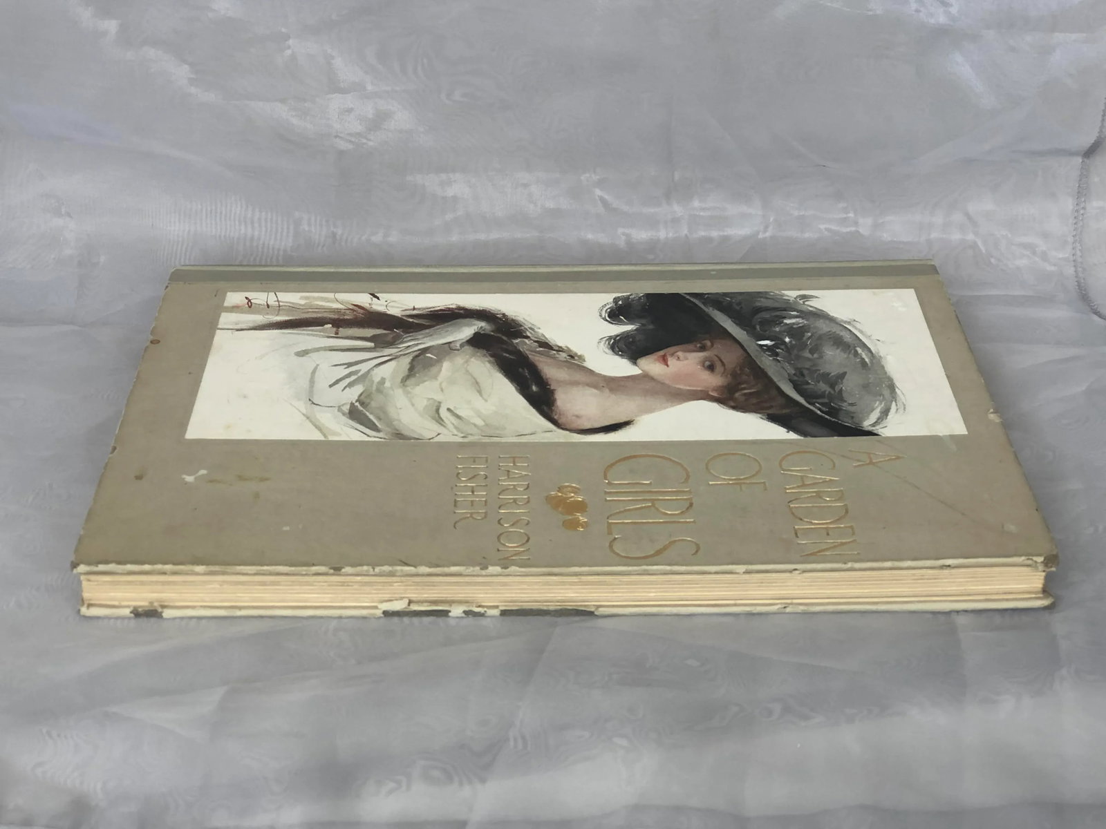 Antique Harrison Fisher Art Print Coffee Table Book - 2