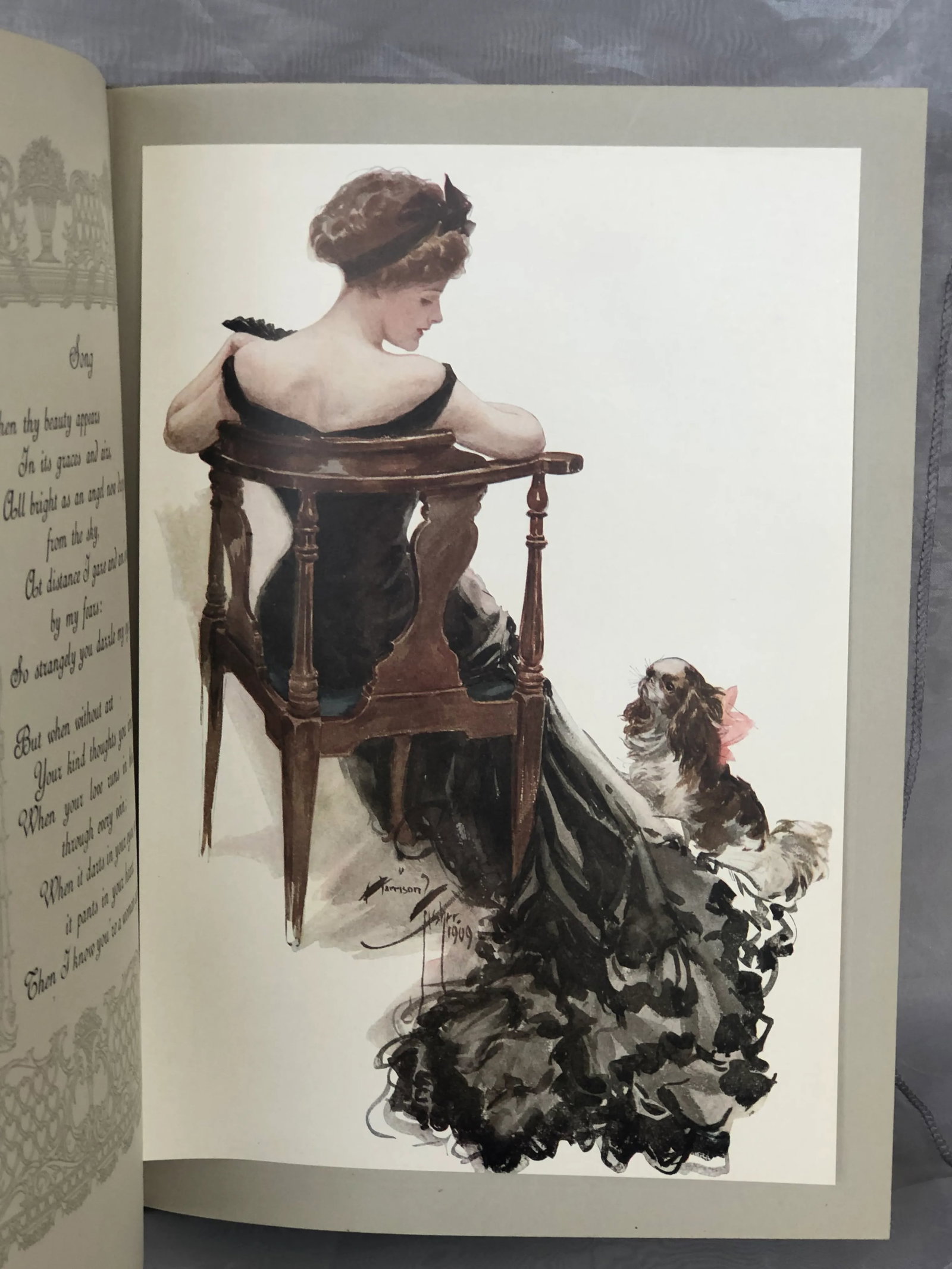 Antique Harrison Fisher Art Print Coffee Table Book - 5