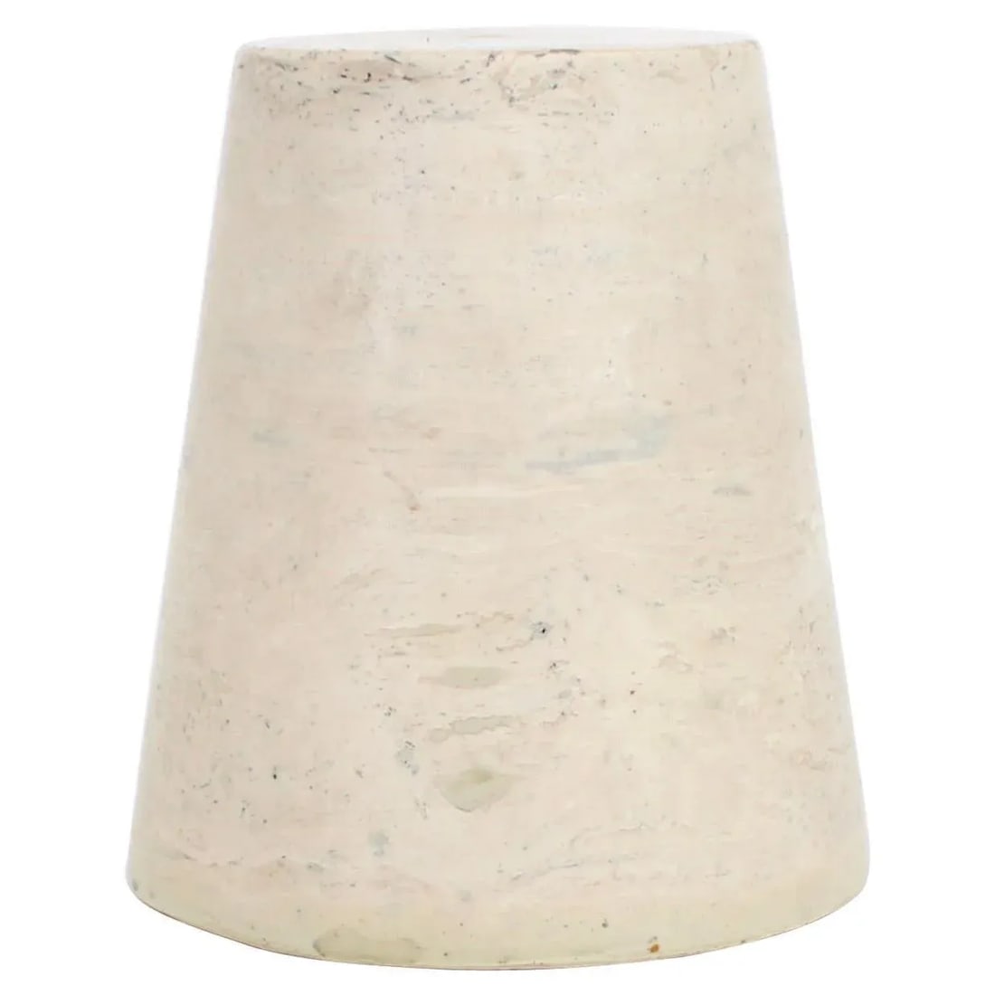 Italian Pale Cream Solid Architectural Marble Cone Form - 10