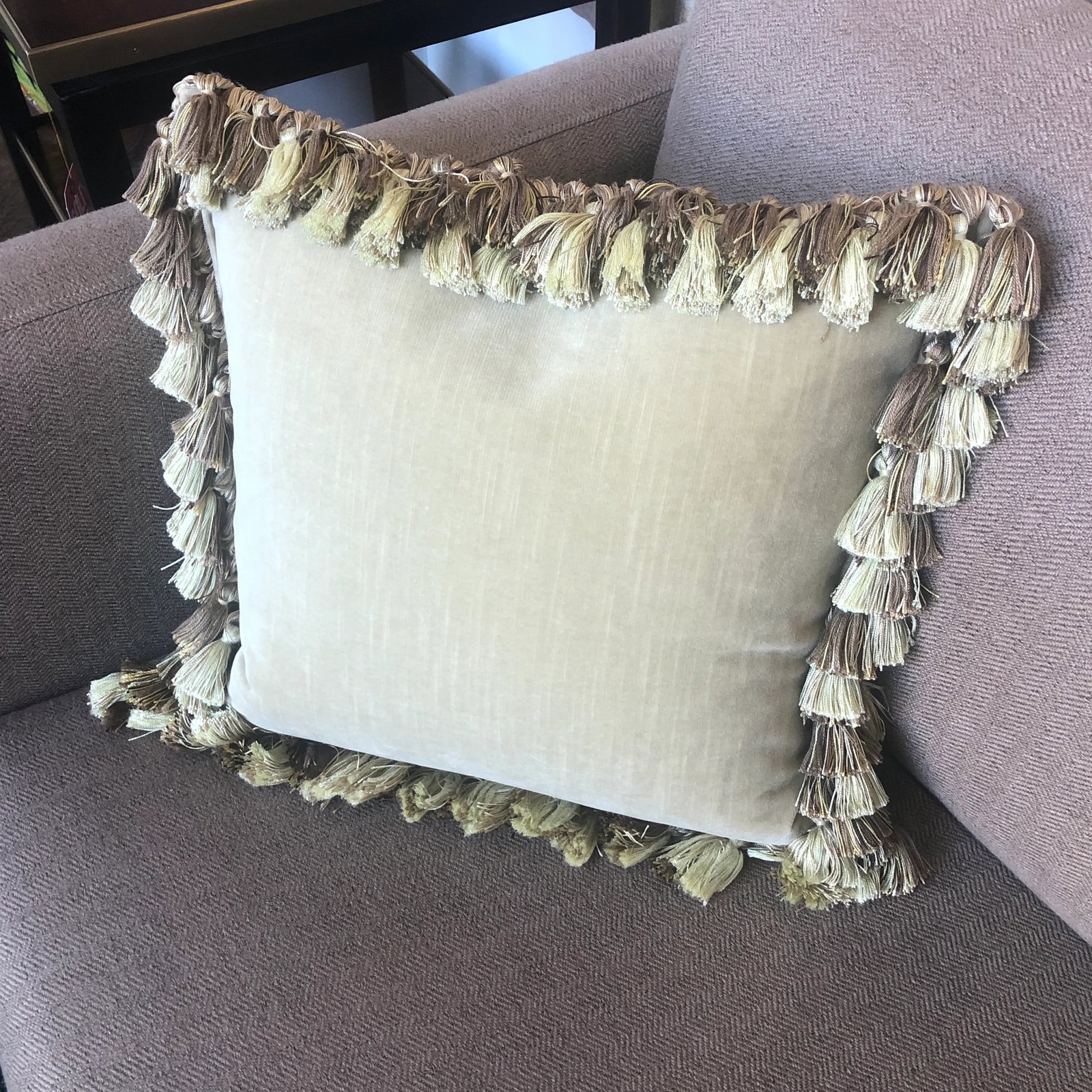 Vintage Recreated Mid 16th Century Hand-Woven Wool Tapestry Pillow - 5