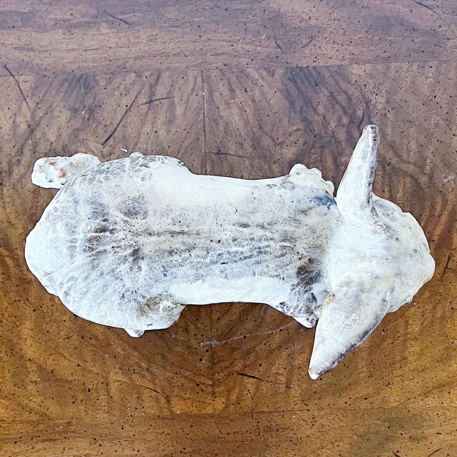 Mid-Century Brutalist Pottery Sphynx Cat in Expert Glaze - 6