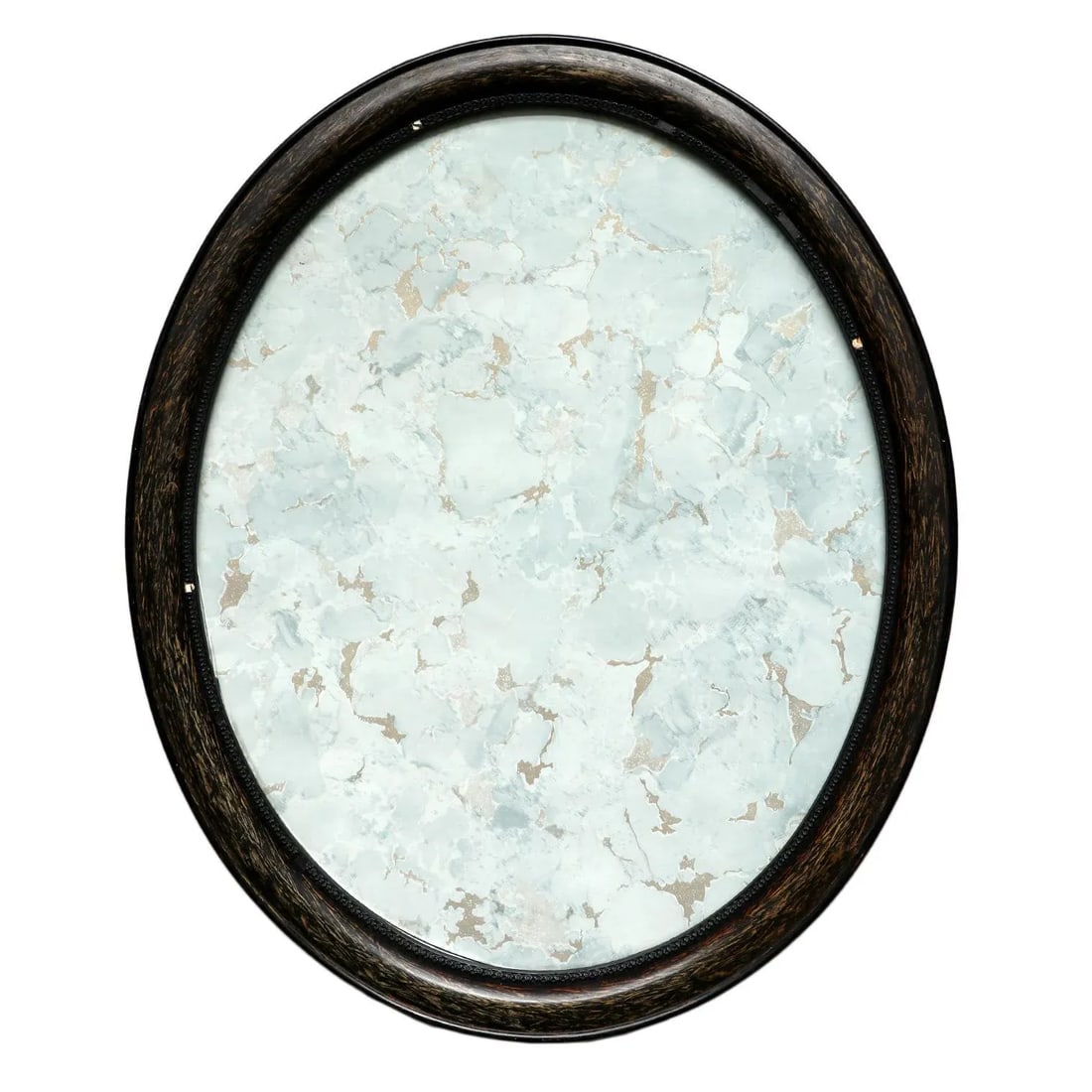 Vintage Oval Wooden Frame - 5