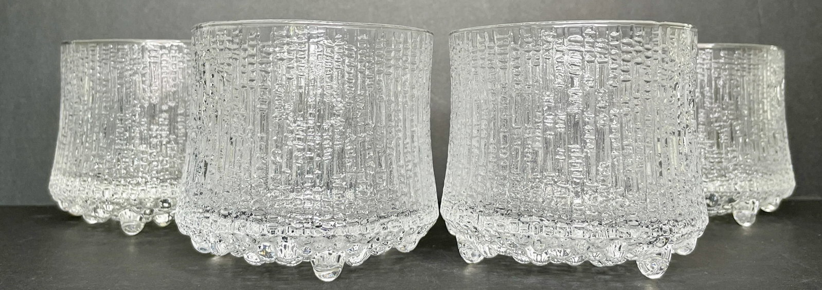 1960s Ultima Thule Tapio Wirkkala for Iittala Finland Cocktail Glasses - Set of 4 - 8