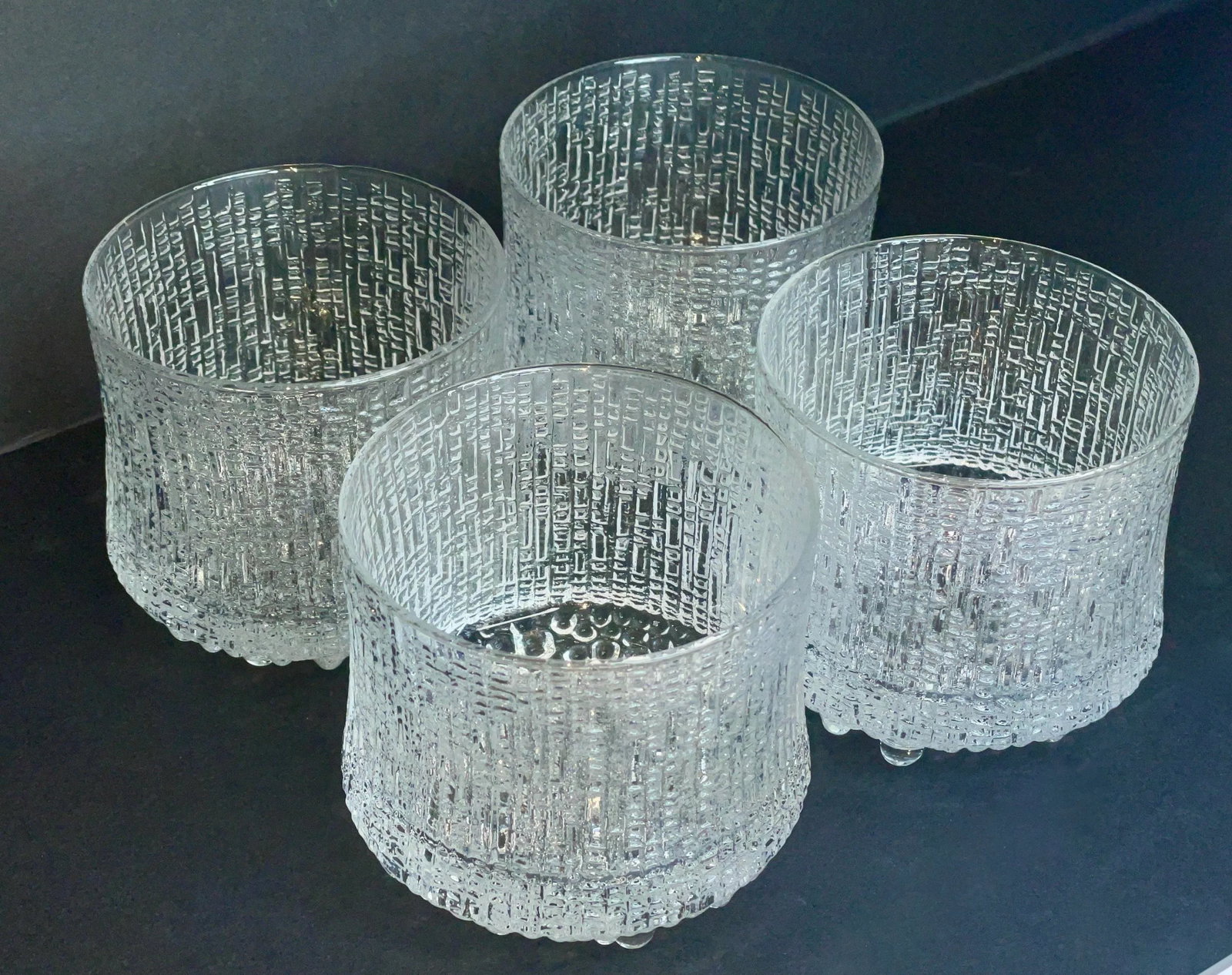 1960s Ultima Thule Tapio Wirkkala for Iittala Finland Cocktail Glasses - Set of 4 - 9