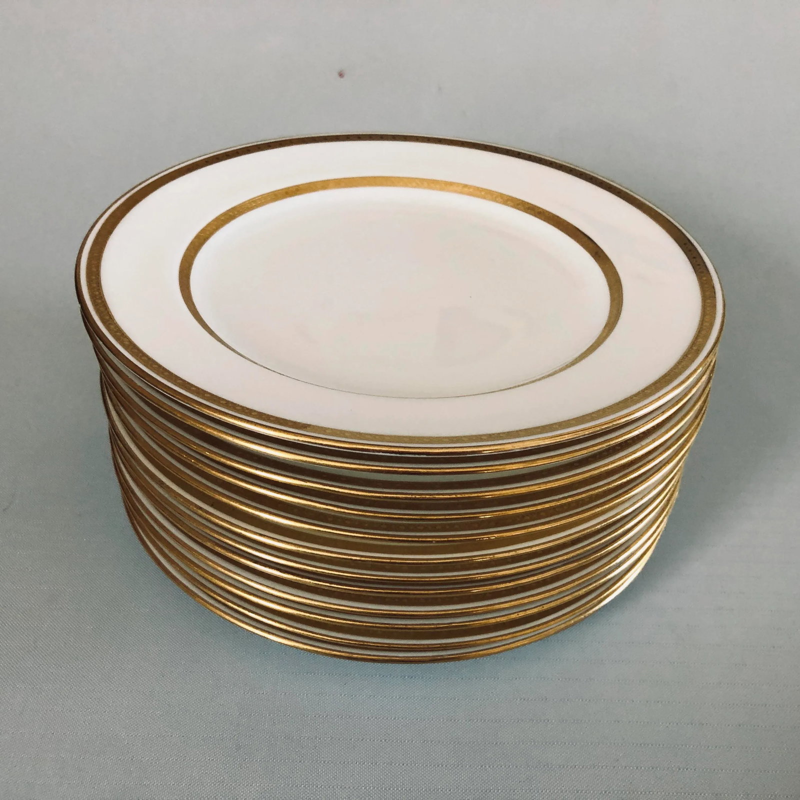 Vintage Mintons Higgins & Seiter Bone English China Plates S /12 - 2