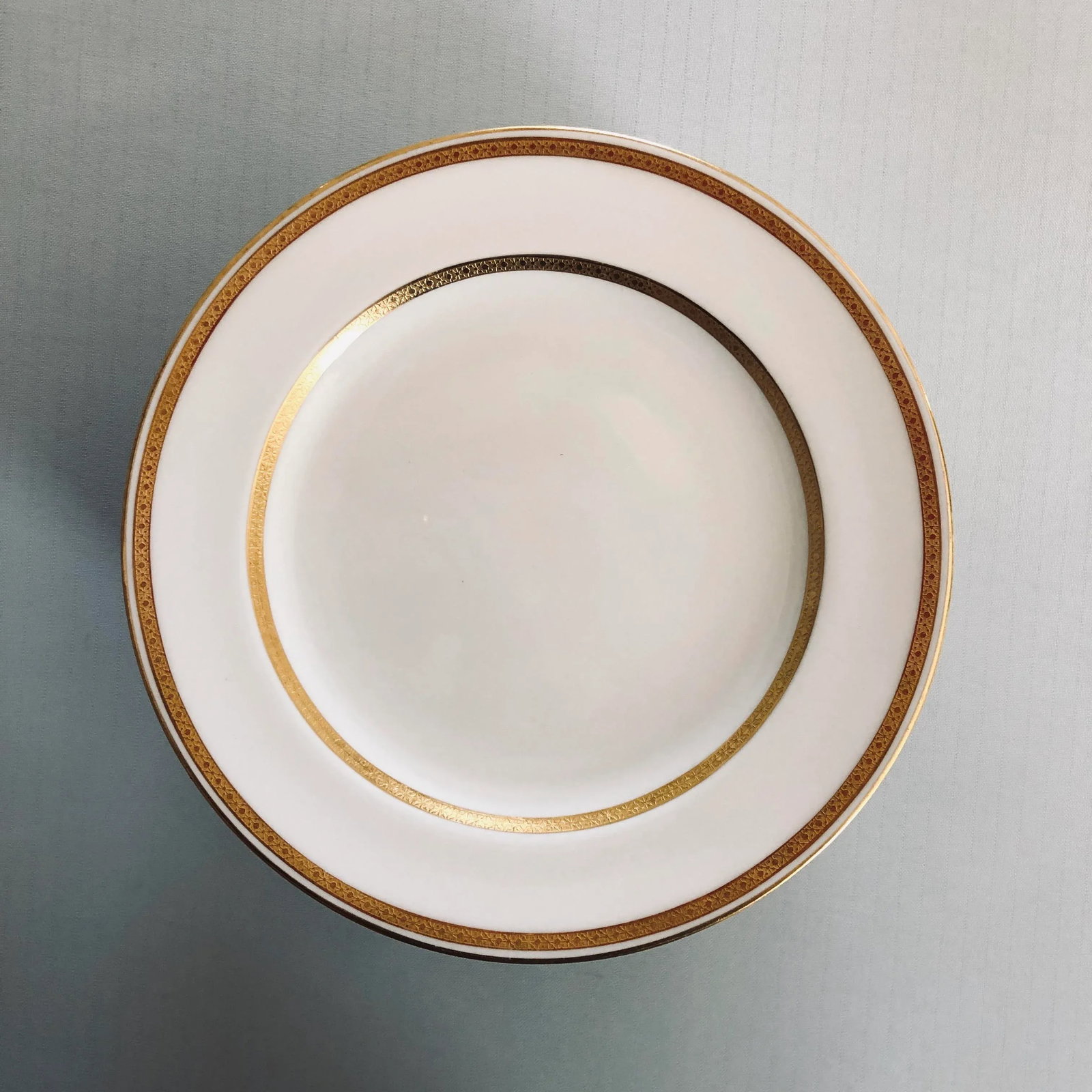 Vintage Mintons Higgins & Seiter Bone English China Plates S /12 - 4