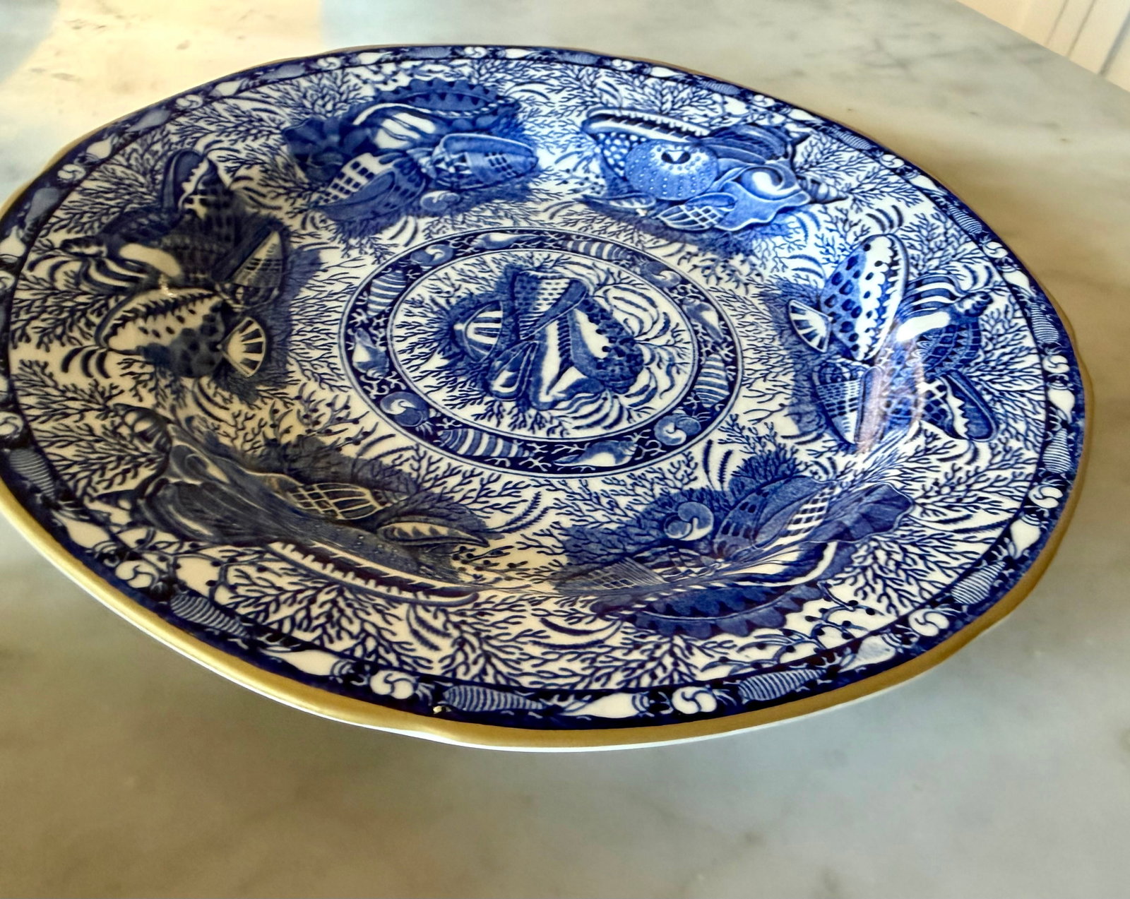 1980s British Colonial Mottahedeh Torquay England - Set of 4 Salad Plates - 3