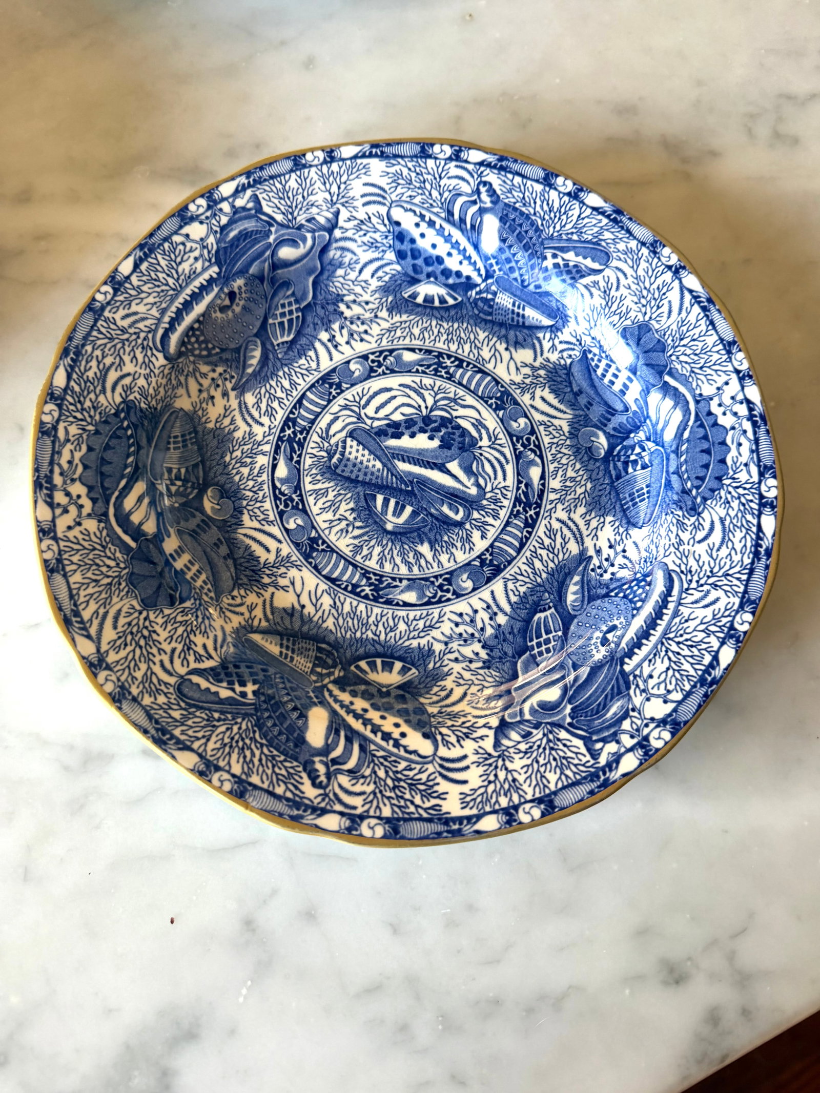1980s British Colonial Mottahedeh Torquay England - Set of 4 Salad Plates - 6