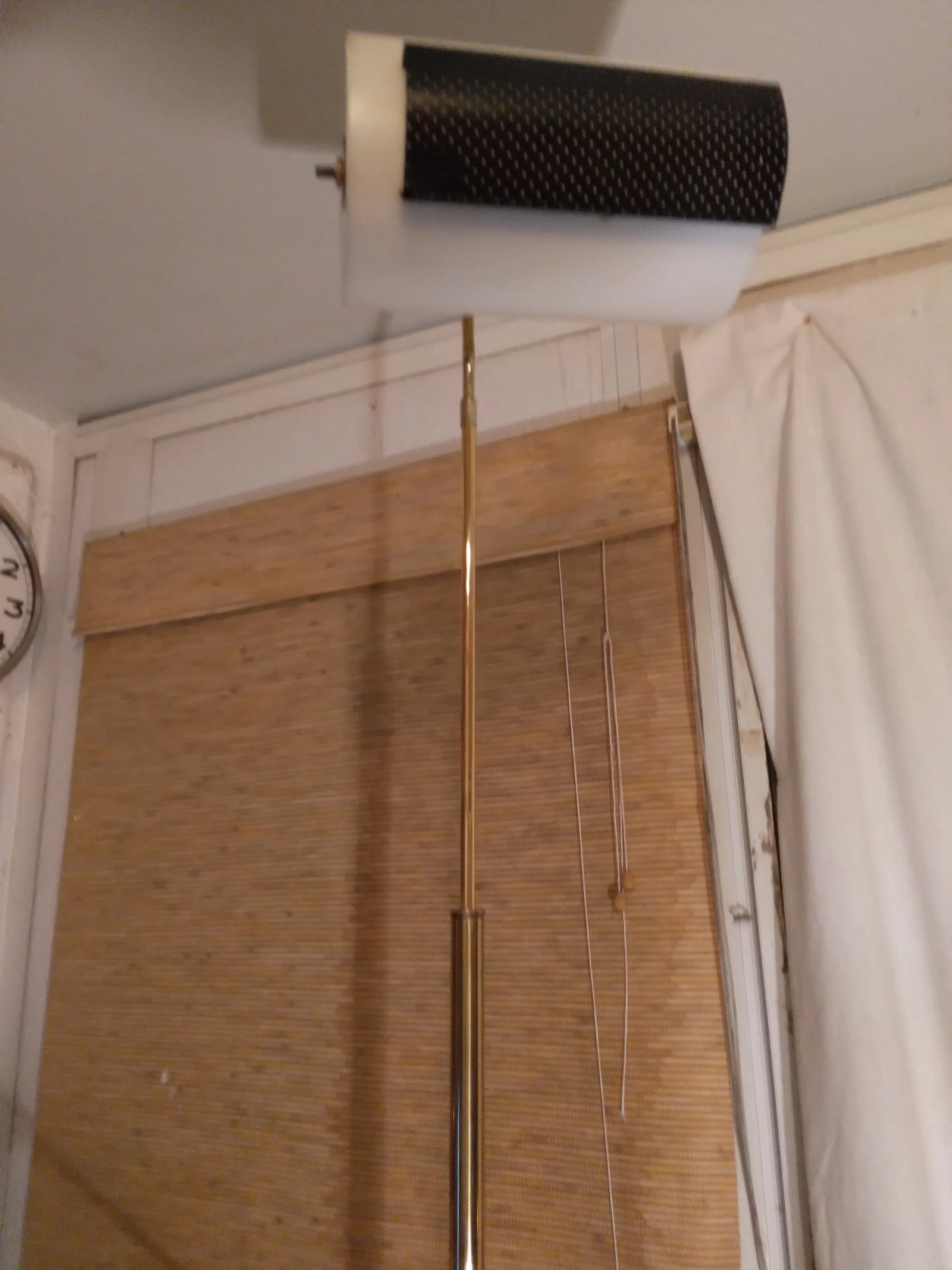 1980's Brass and Lucite Floor Lamp - 4