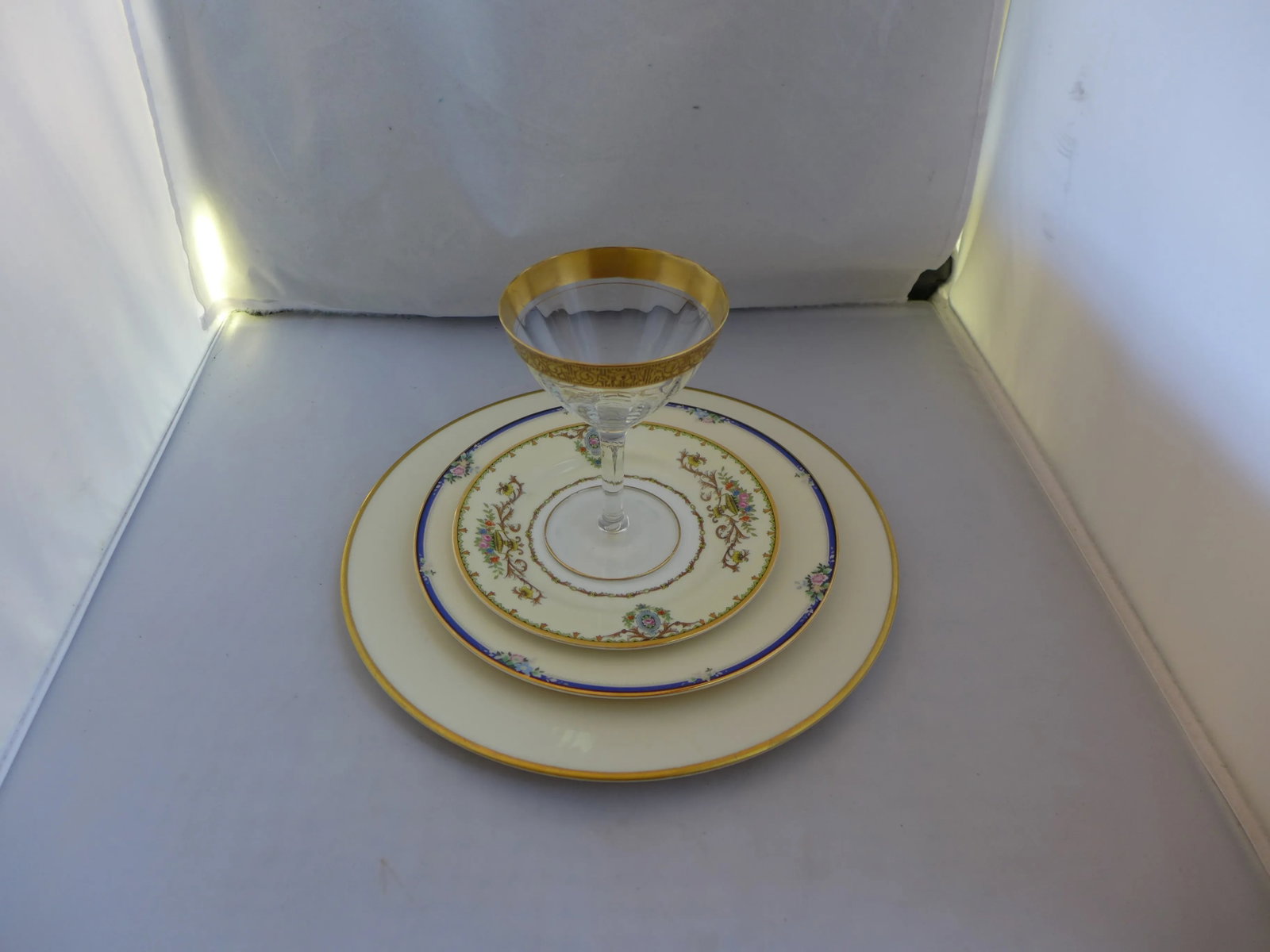 Vintage Mismatched Dinner Settings - Set of 4 - 2