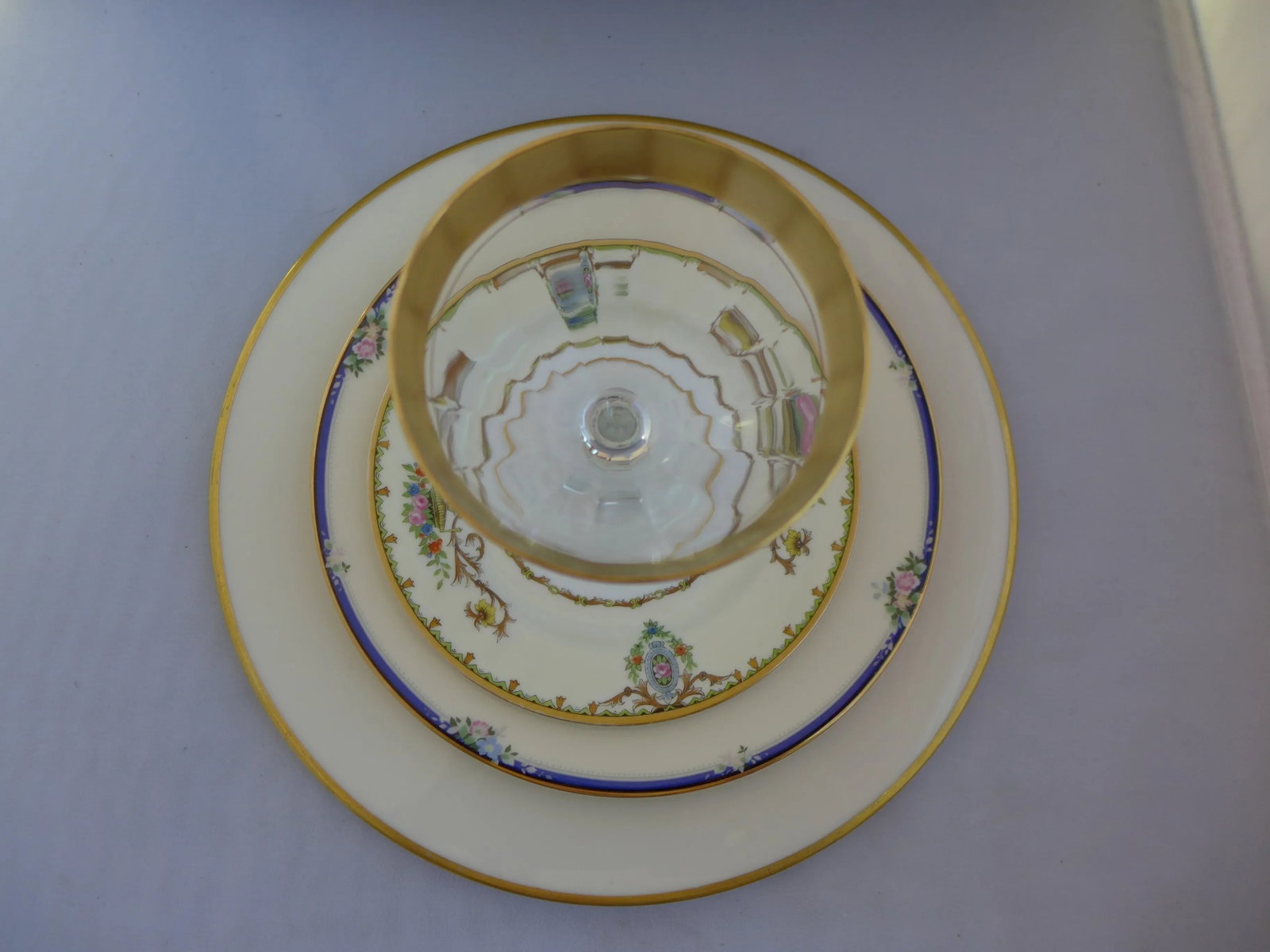 Vintage Mismatched Dinner Settings - Set of 4 - 4