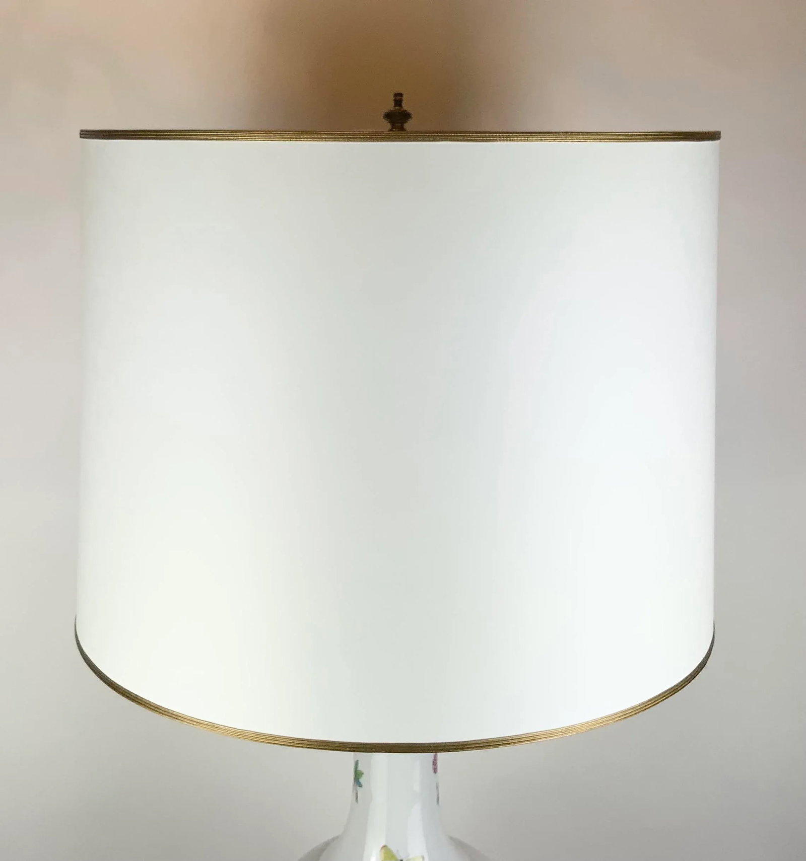 Herend Queen Victoria Lamp With Custom Shade - 12