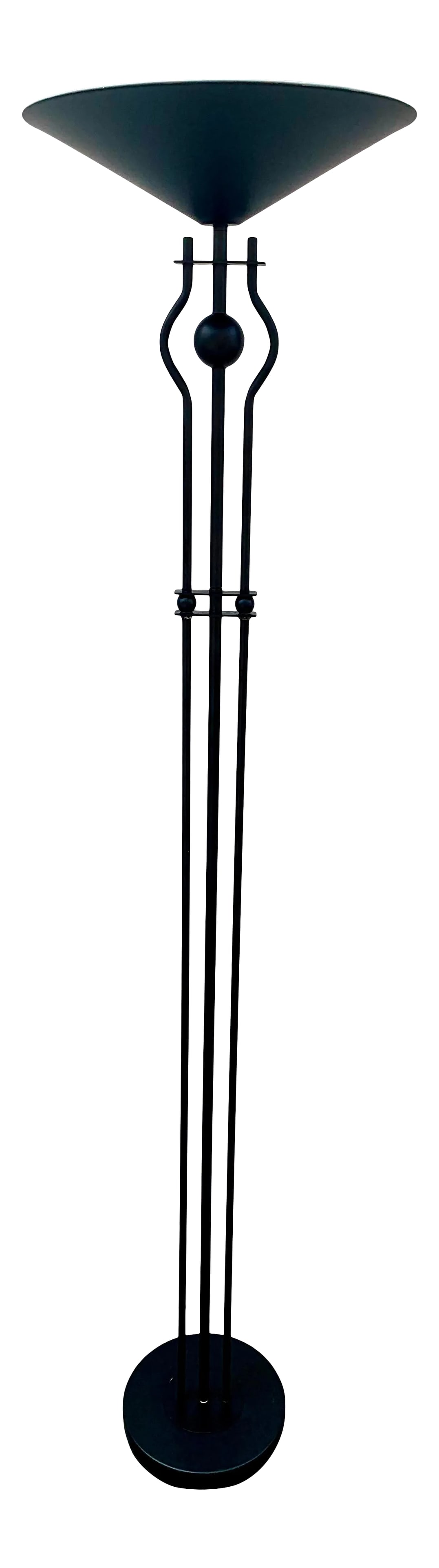 Postmodern Black Floor Lamp (1 of 6)