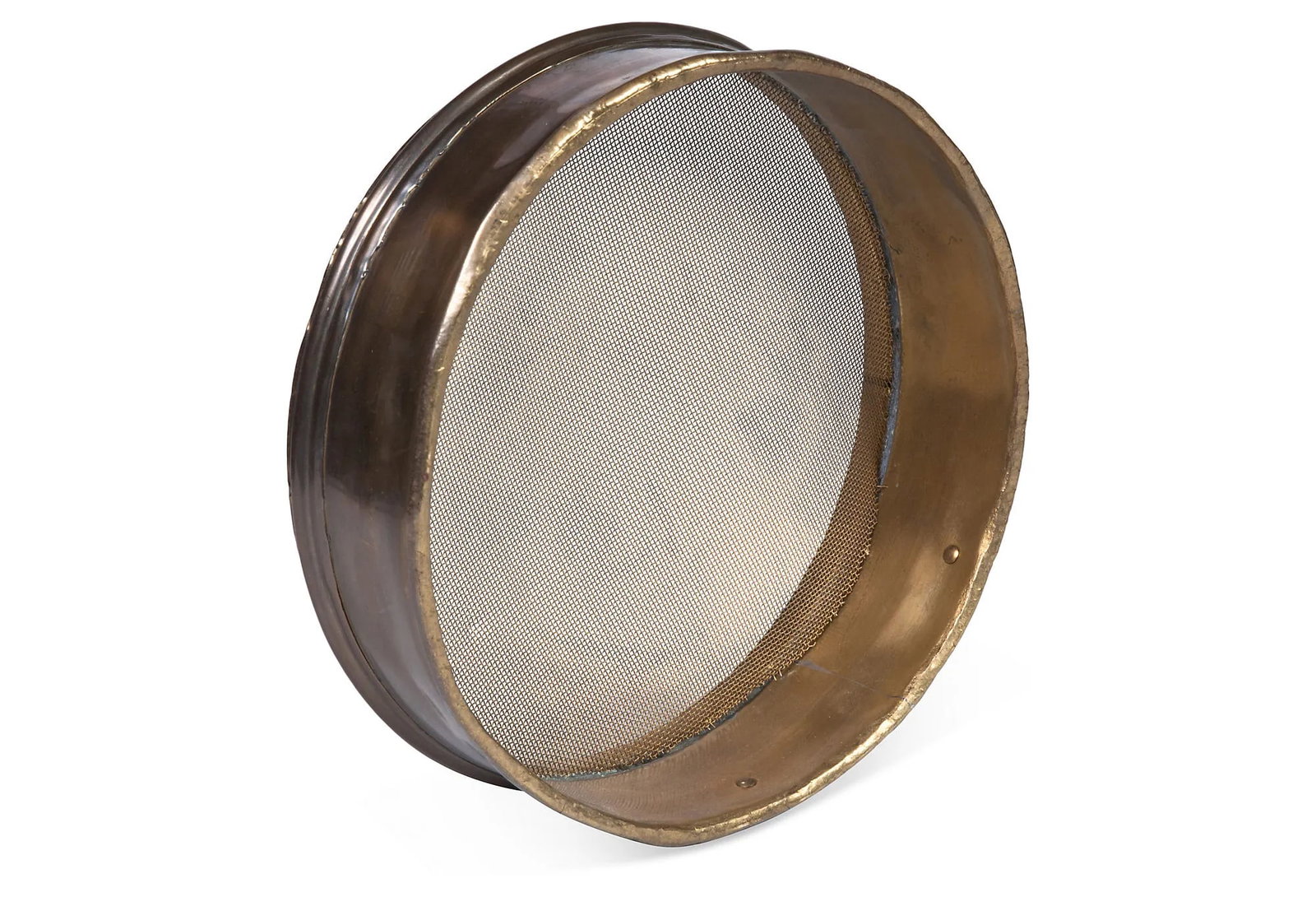 Vintage Brass Sieve - 4