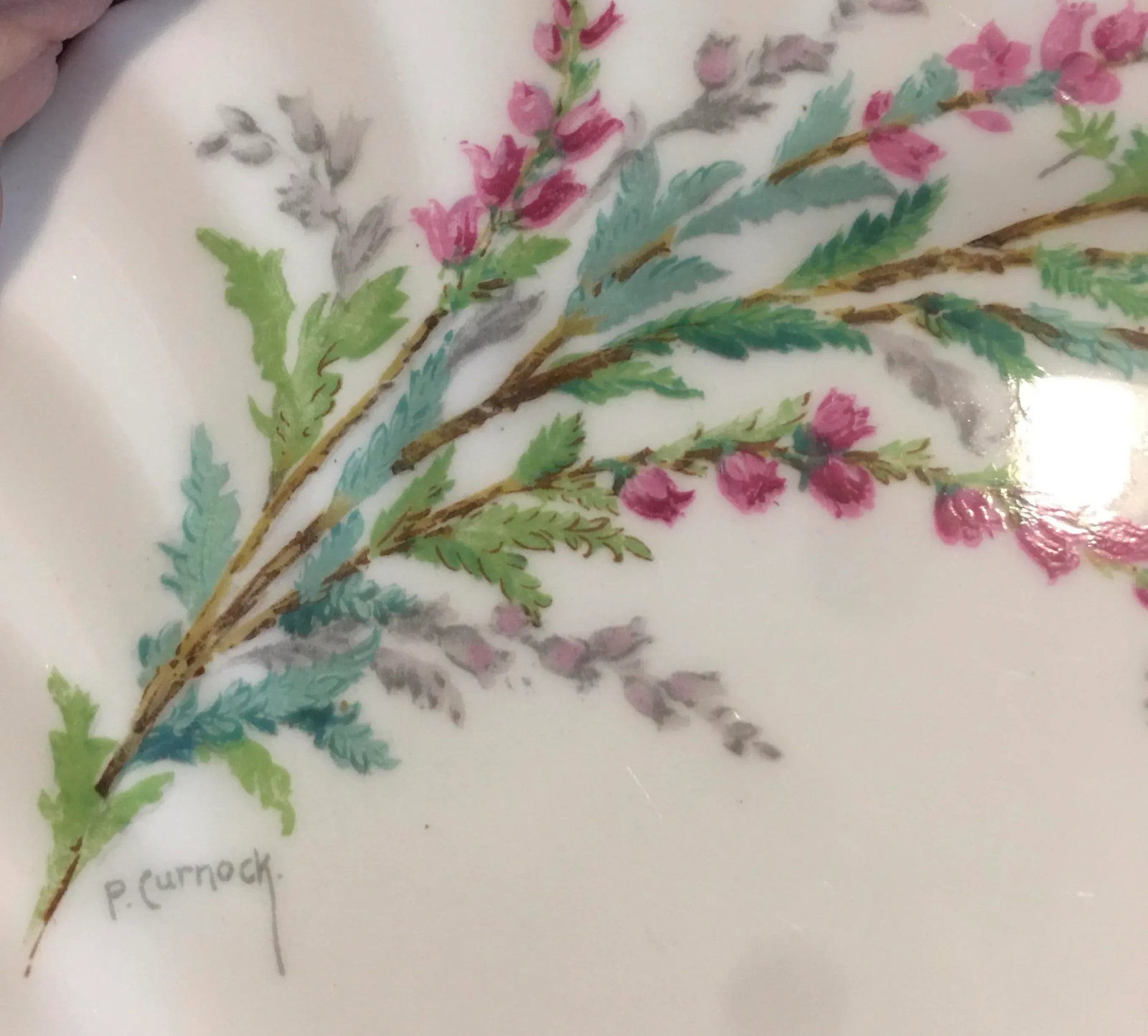 Royal Doulton Bell Heather Hand Painted 80 Piece China Set - 10