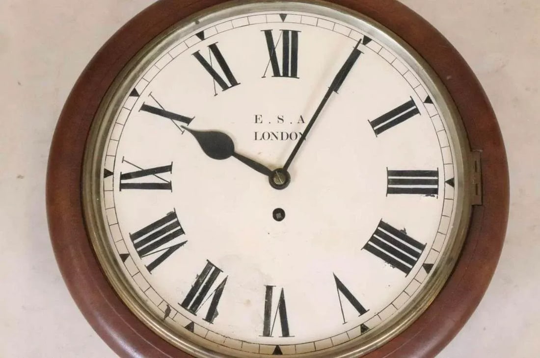 19th Century English Wall Clock - 2