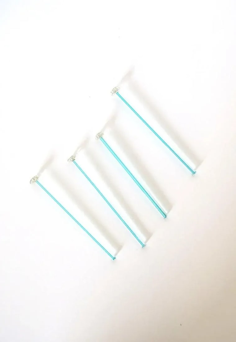 Italian Murano Art Glass Cocktail Stirrers - Set of 4 - 4