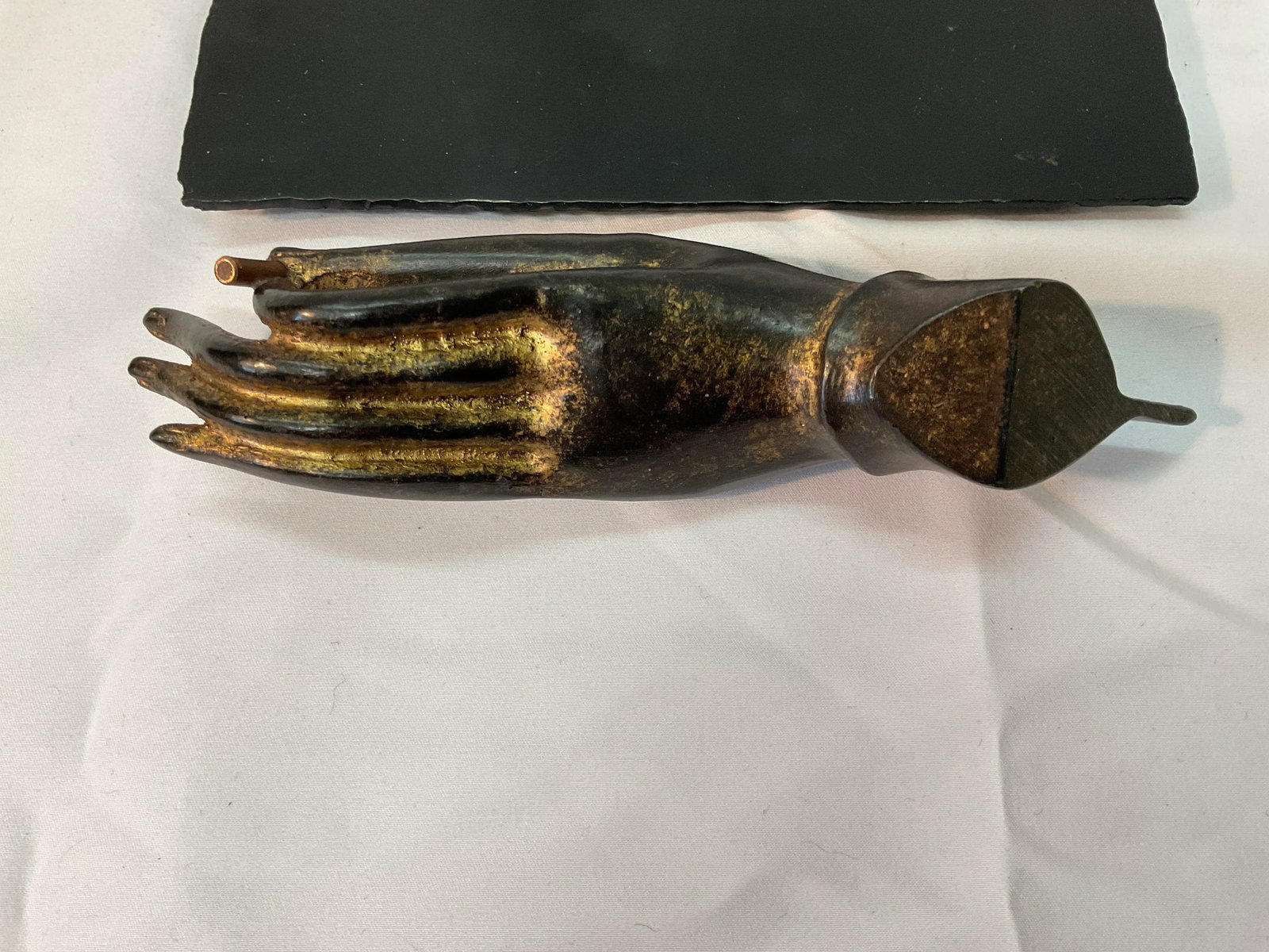 Early 20th Century Bronze Hand Incense Burner - 3