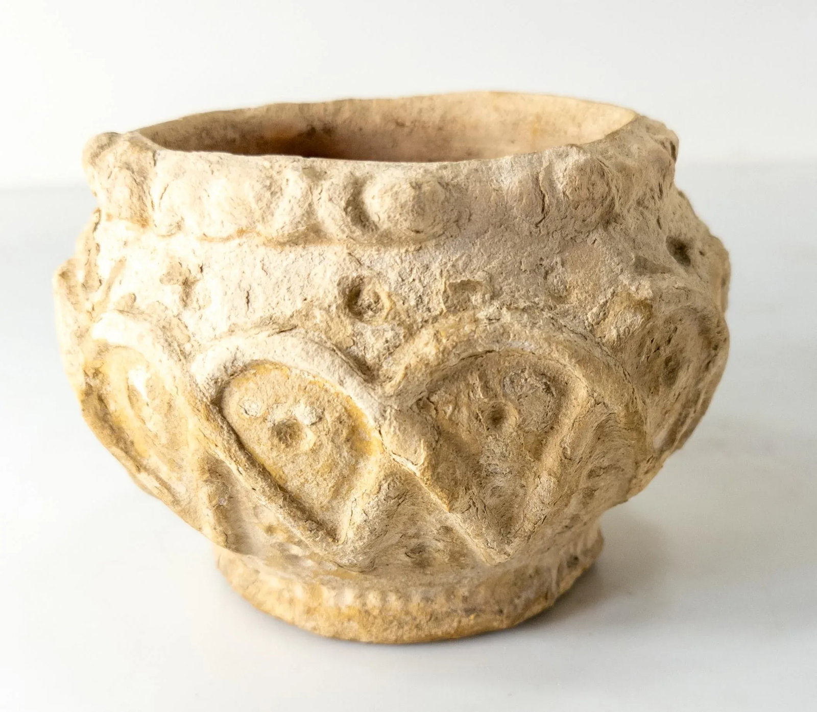 Pre-18th Century Ancient Style Pottery or Stoneware Vessel - 4
