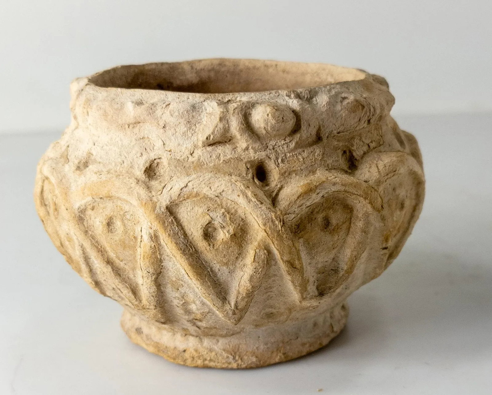 Pre-18th Century Ancient Style Pottery or Stoneware Vessel - 9