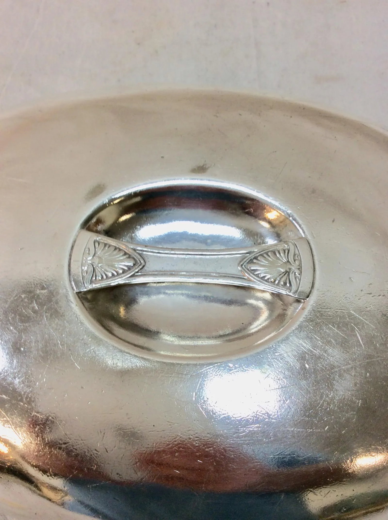 Early 20th Century Hotel Silver Silverplate Brown Palace Hotel Food Cover Dome - 6
