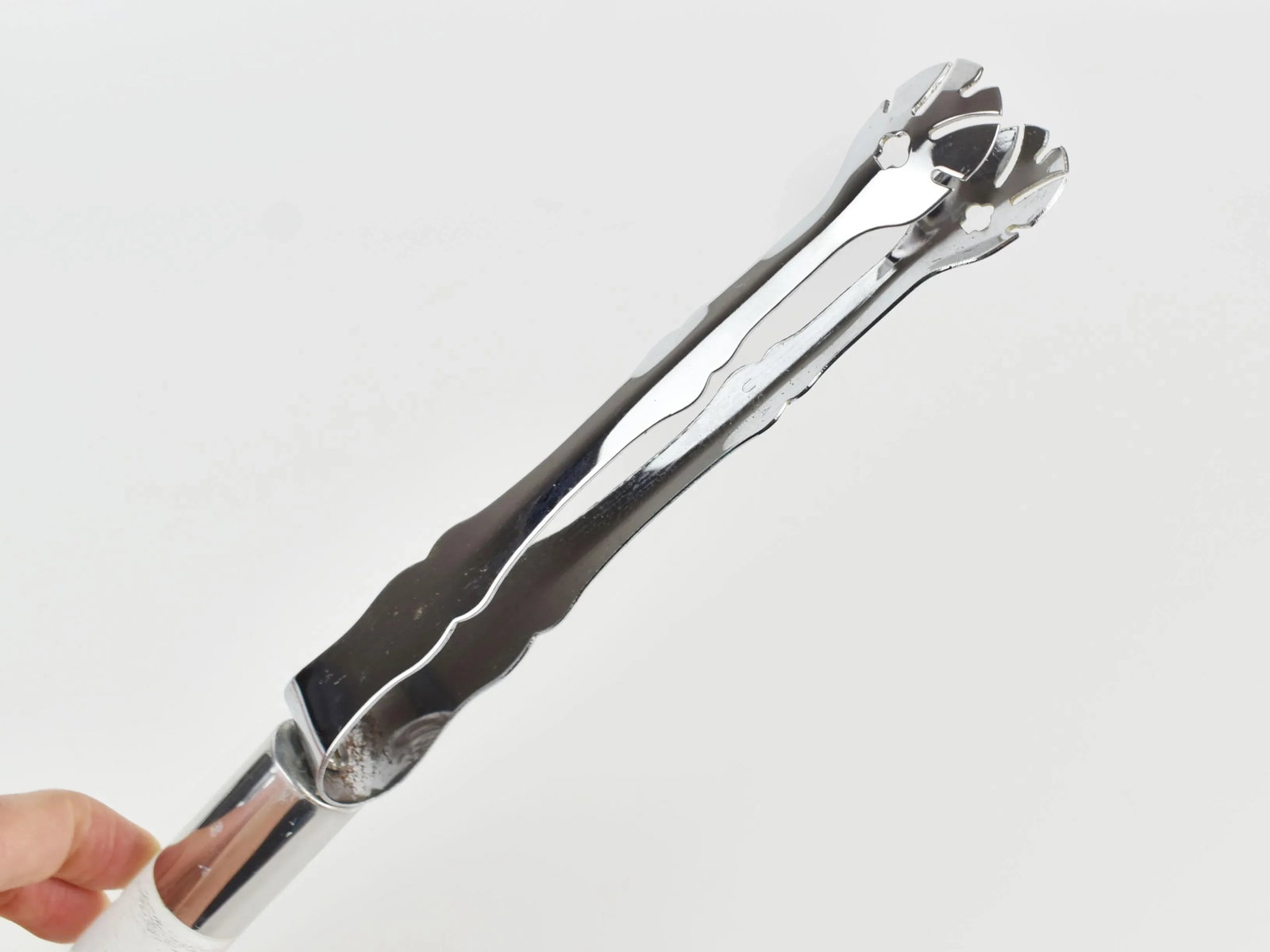 Mid Century Modern Lucite Stainless Steel Bar Tools Set With Stand- 6 Pieces - 7