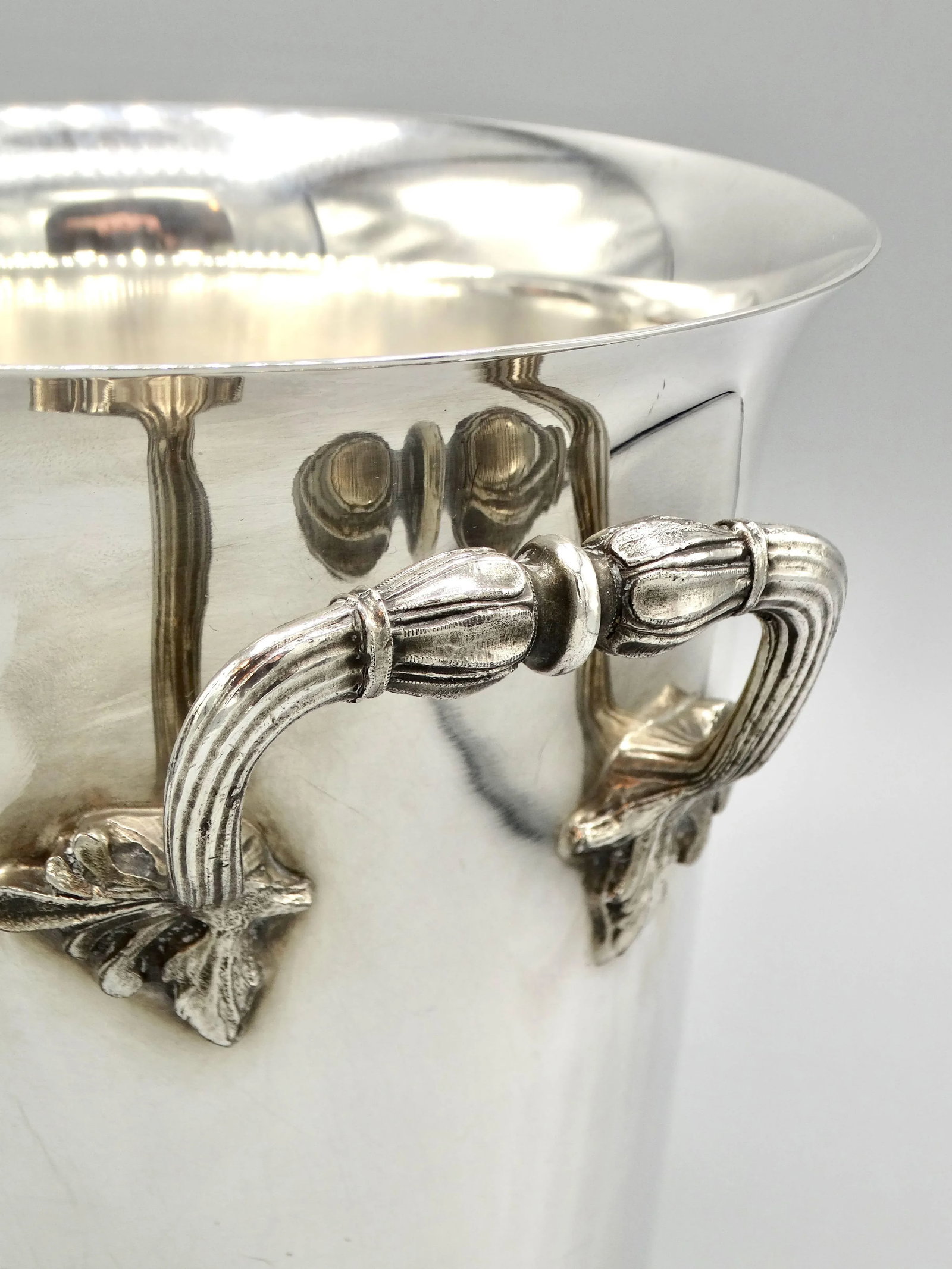 Silver Wine Cooler / Ice Bucket - 11