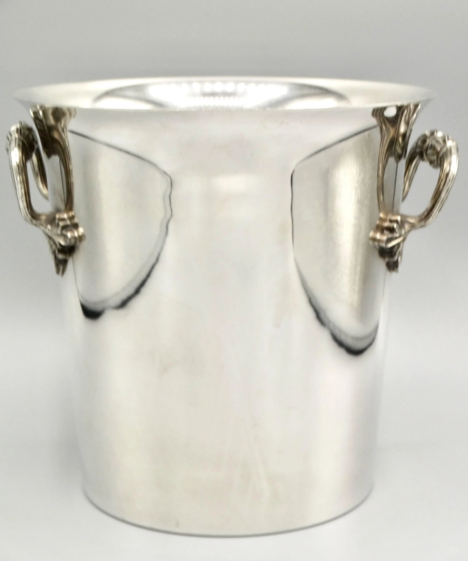 Silver Wine Cooler / Ice Bucket - 3