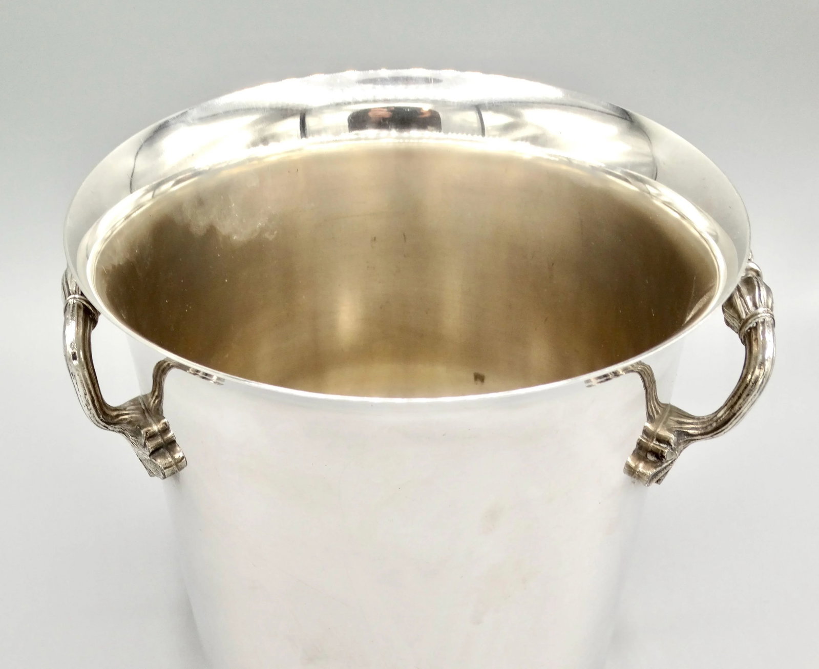 Silver Wine Cooler / Ice Bucket - 7