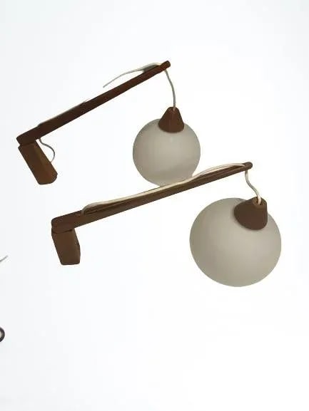 Mid 20th Century Uno & Osten Kristiansson for Luxus, Style Wall Sconce a Pair - 8