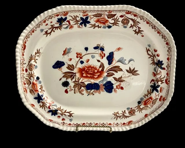 Antique Copeland Platter - 2